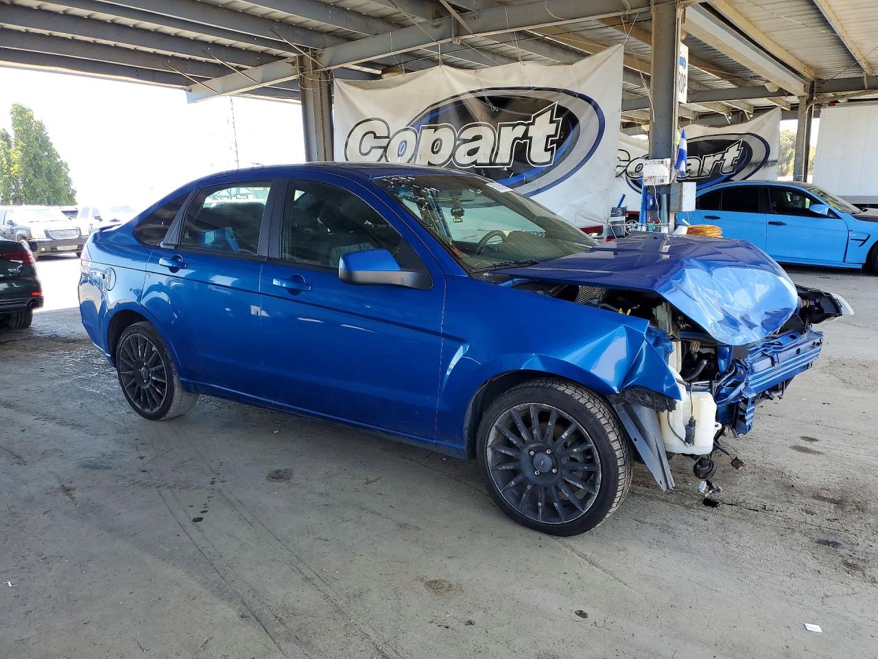 2010 Ford Focus Ses Blue vin: 1FAHP3GN5AW197379