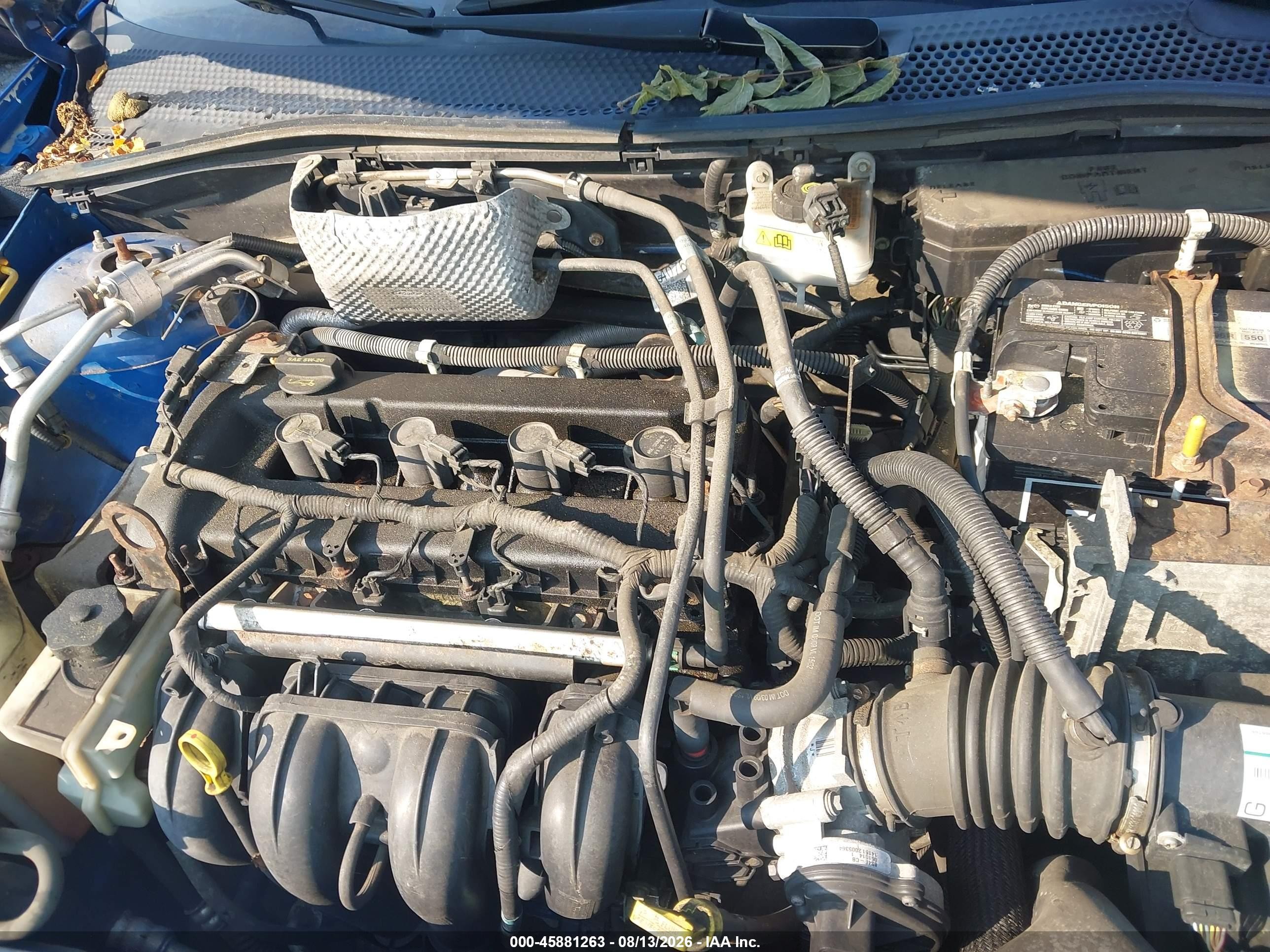2010 Ford Focus Ses Blue vin: 1FAHP3GN6AW129110