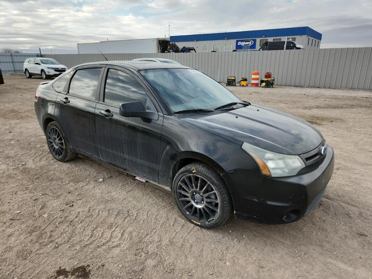 2010 Ford Focus Black vin: 1FAHP3GN6AW157652