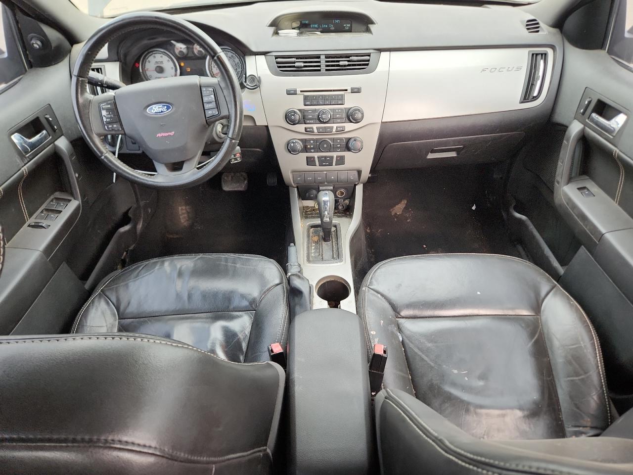 2010 Ford Focus Black vin: 1FAHP3GN6AW157652