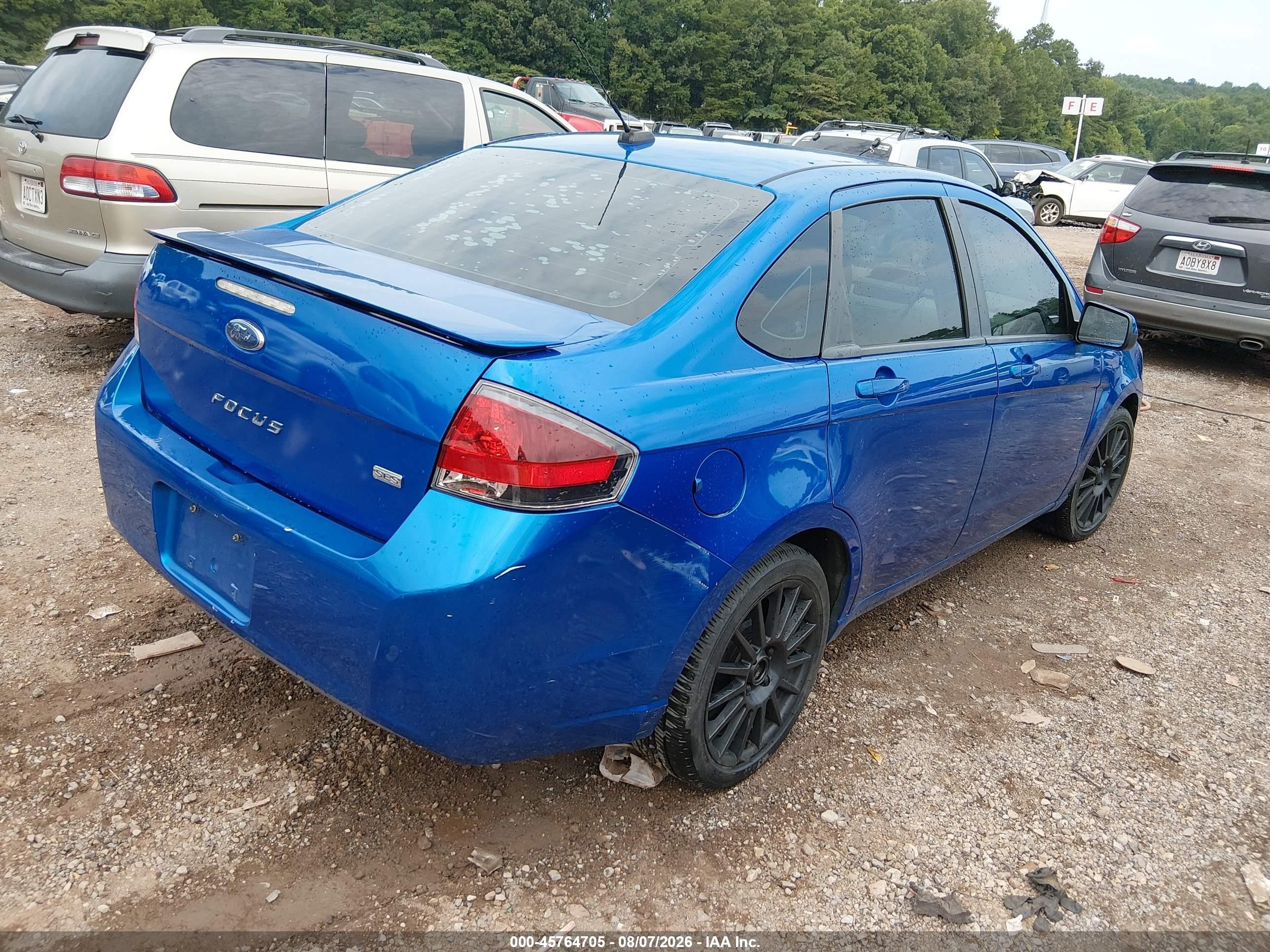 2011 Ford Focus Ses Синий vin: 1FAHP3GN6BW165039