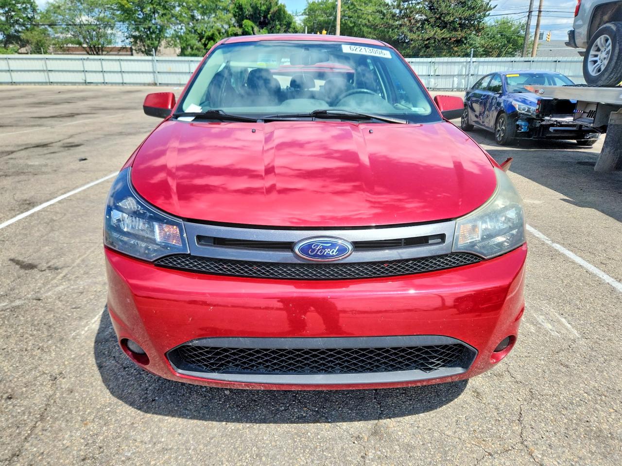 2010 Ford Focus Ses Red vin: 1FAHP3GN7AW183239