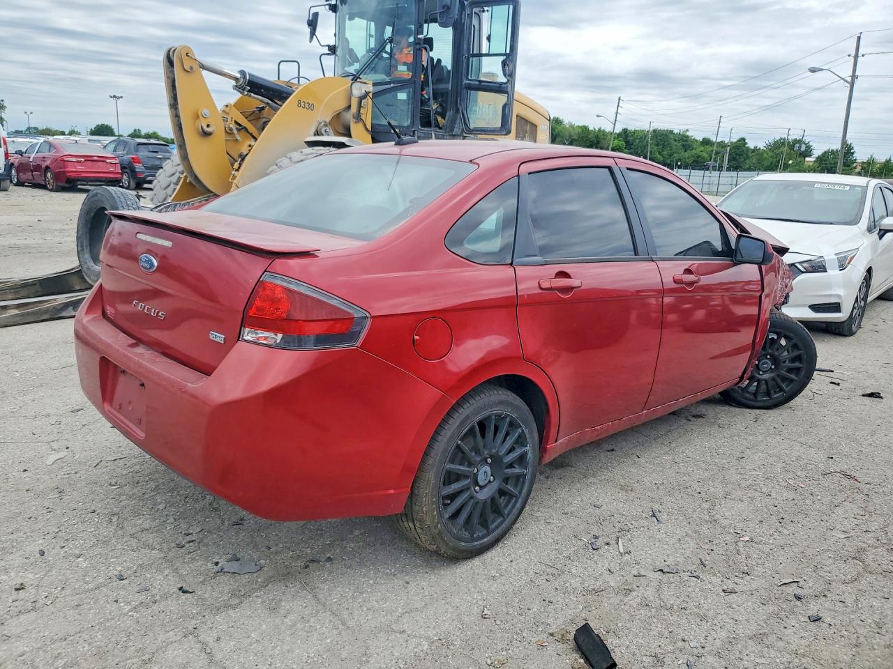 2011 Ford Focus Ses Красный vin: 1FAHP3GN7BW162764