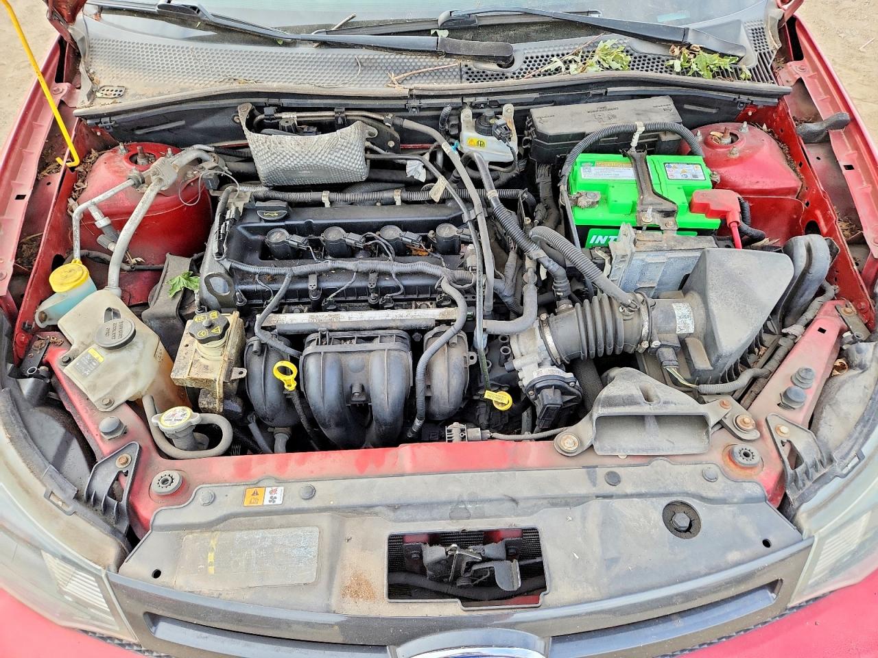 2010 Ford Focus Ses Burgundy vin: 1FAHP3GN9AW170041