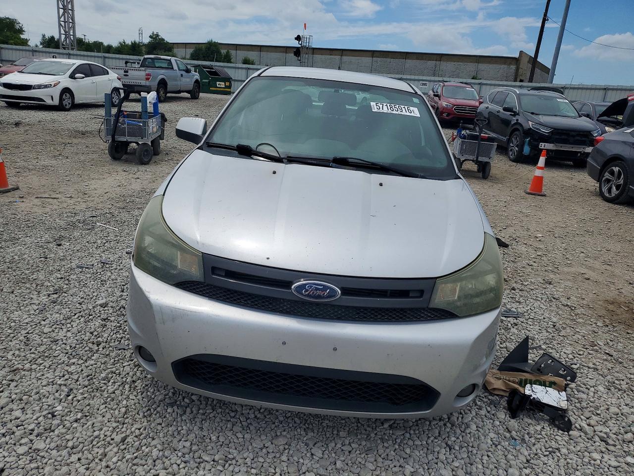 2010 Ford Focus Ses Silver vin: 1FAHP3GN9AW197403
