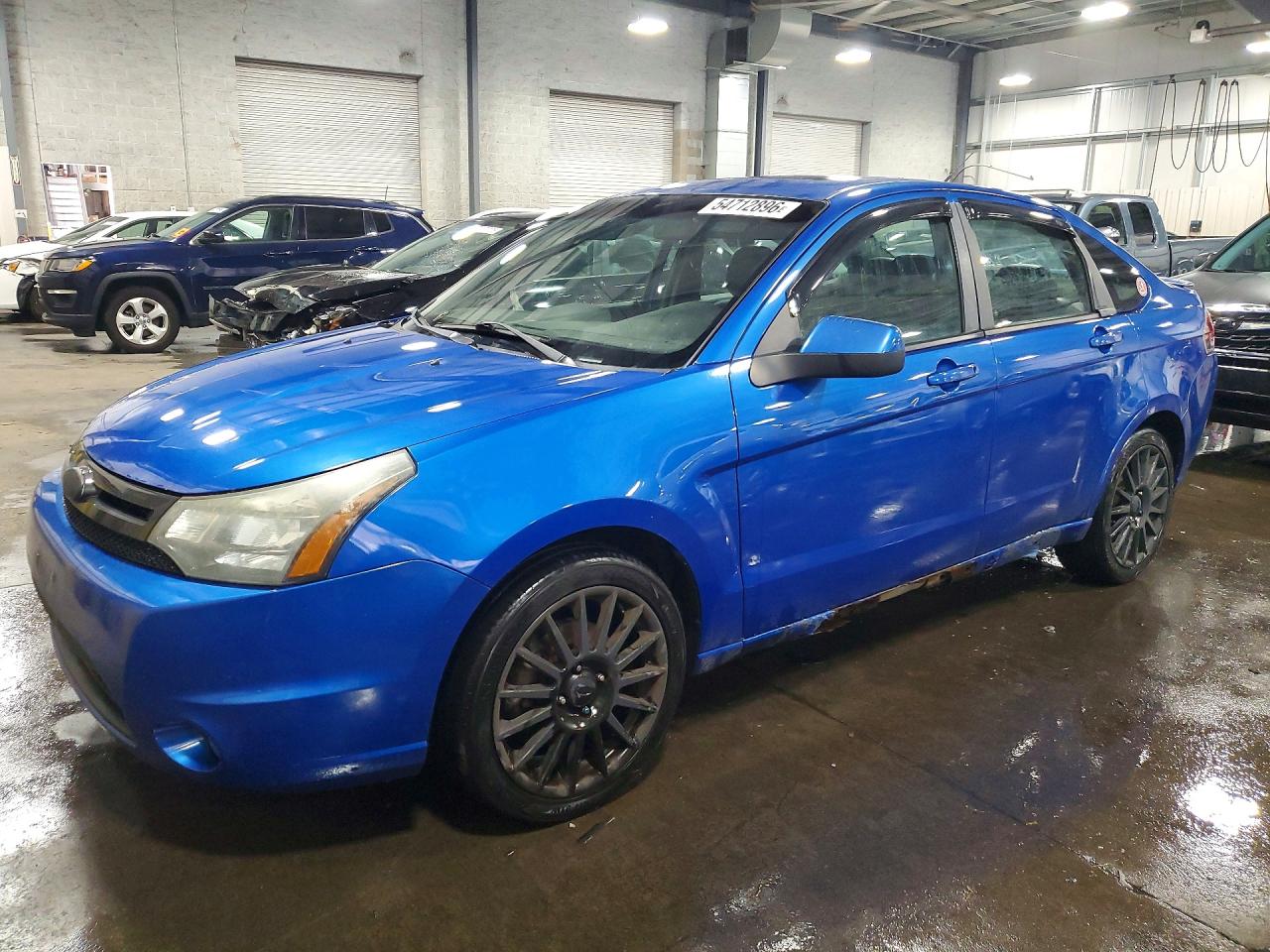 2011 Ford Focus Ses Blue vin: 1FAHP3GN9BW180618