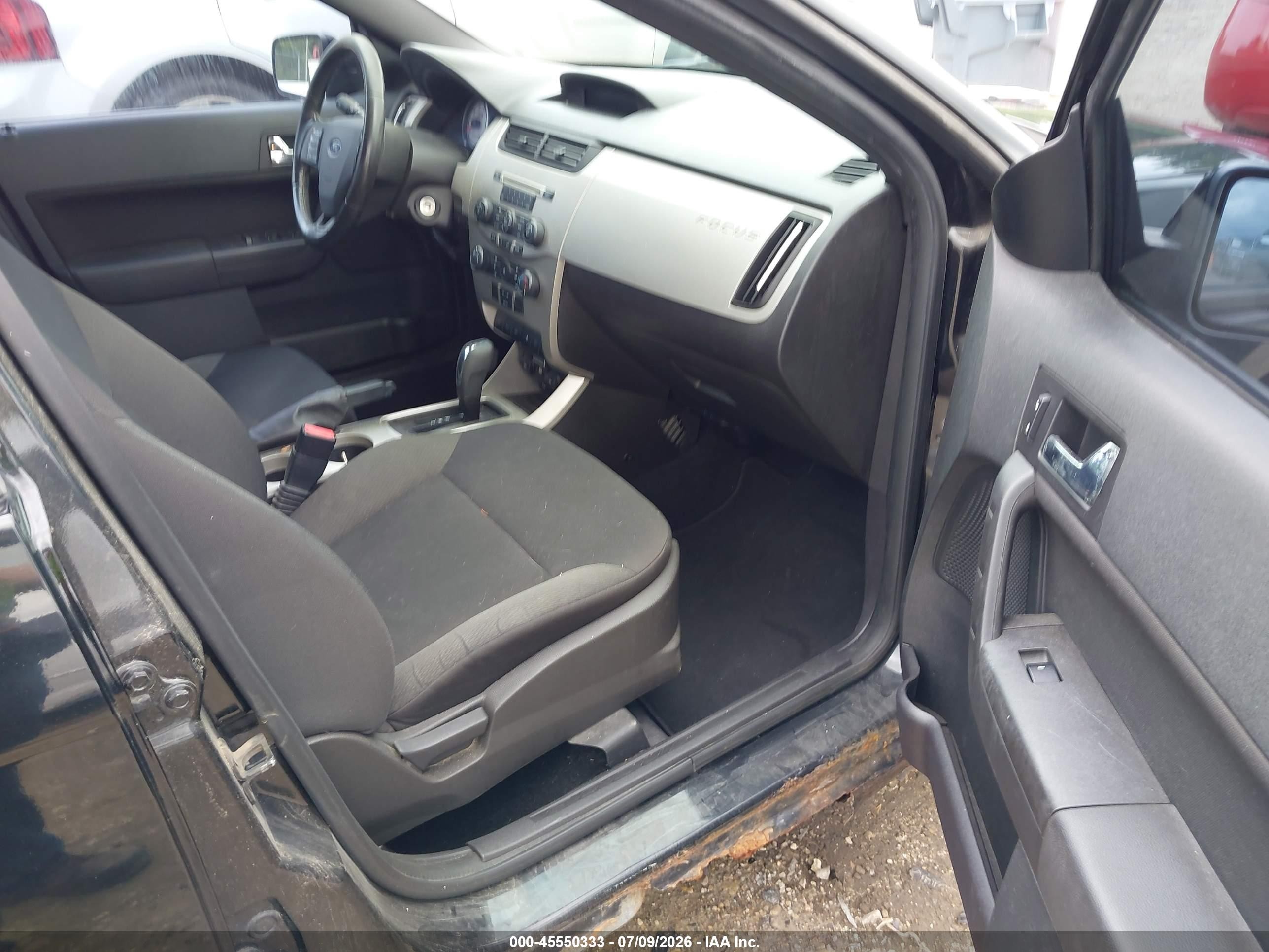 2010 Ford Focus Ses Black vin: 1FAHP3GNXAW165060