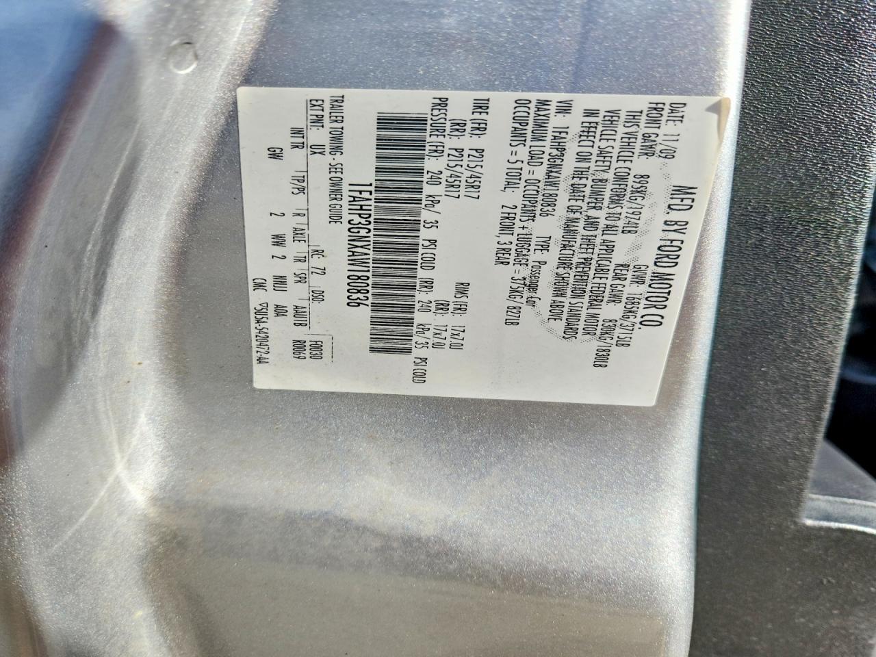 2010 Ford Focus Ses Silver vin: 1FAHP3GNXAW180836
