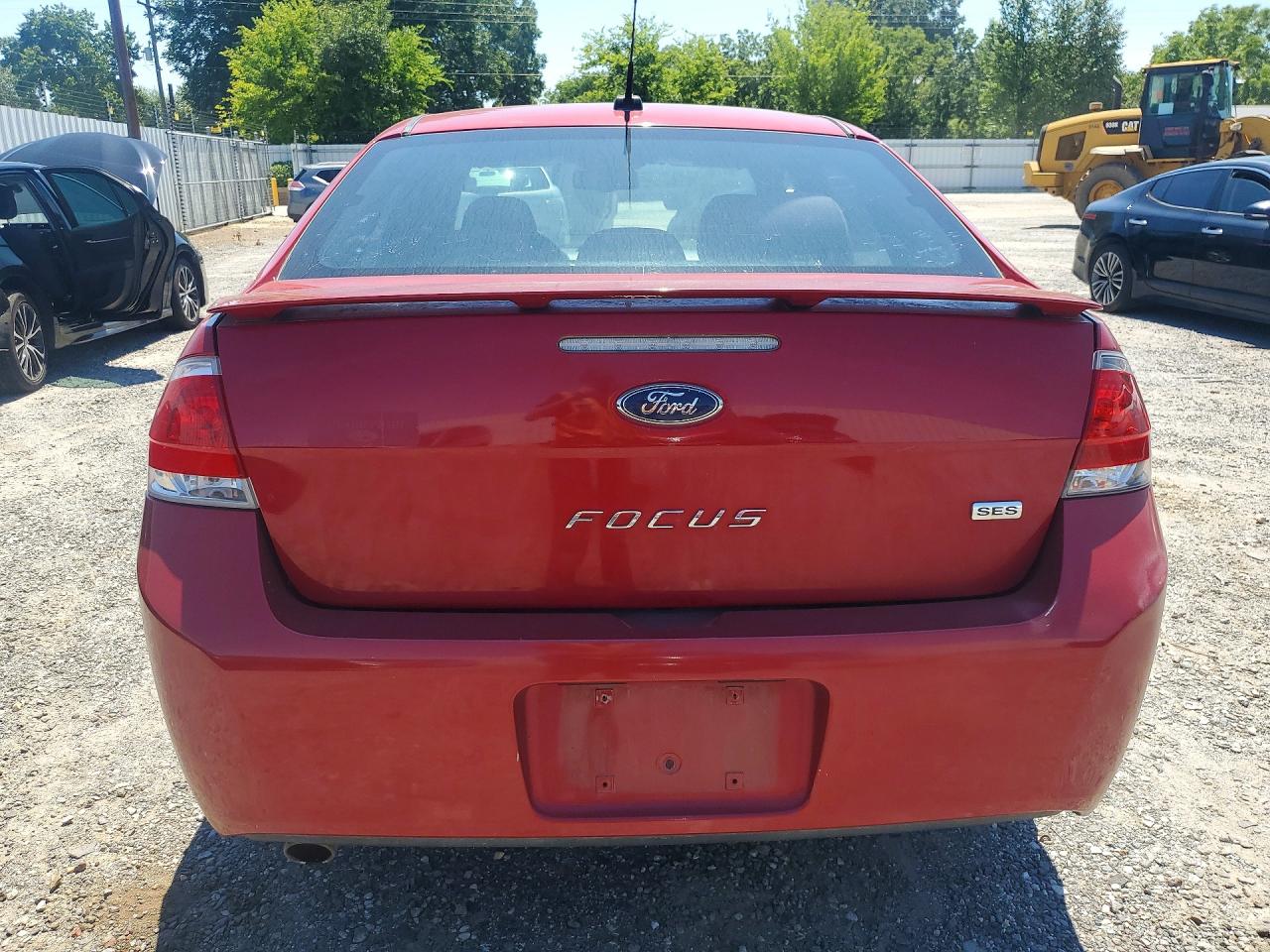 2010 Ford Focus Ses Красный vin: 1FAHP3GNXAW285005