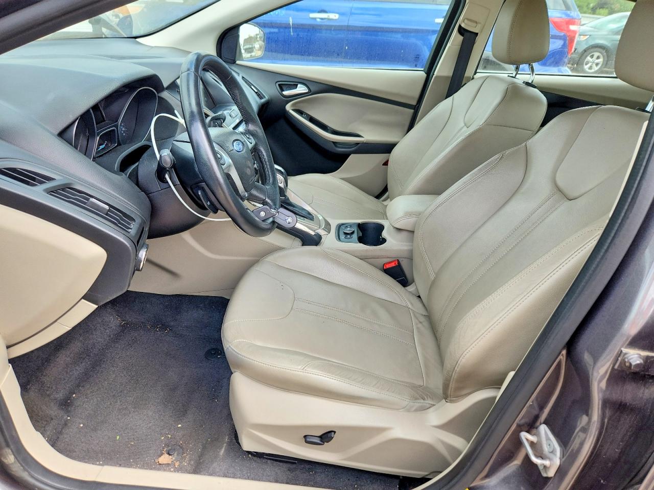 2012 Ford Focus Sel Серый vin: 1FAHP3H20CL188310