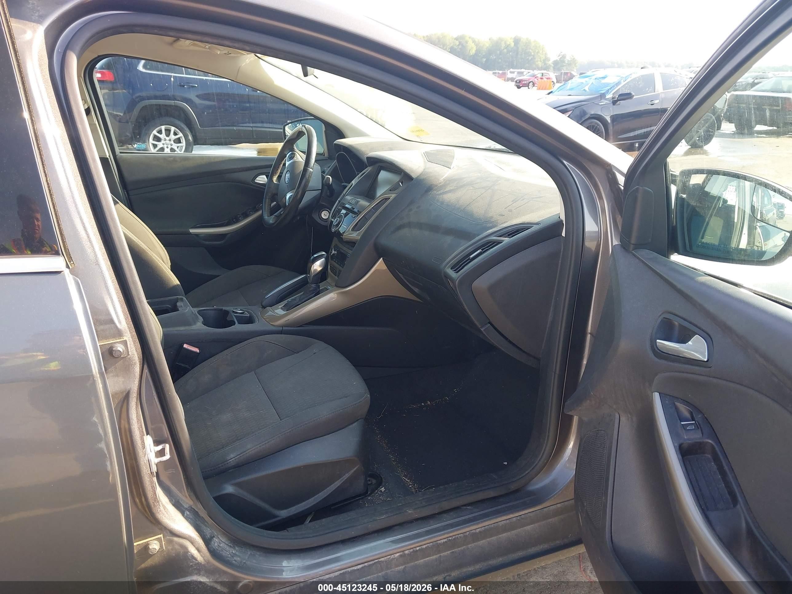 2012 Ford Focus Sel Gray vin: 1FAHP3H20CL248215