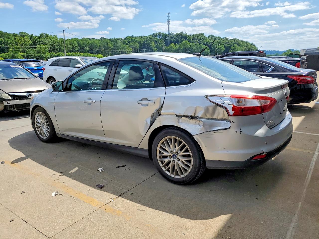2012 Ford Focus Sel Silver vin: 1FAHP3H20CL316416