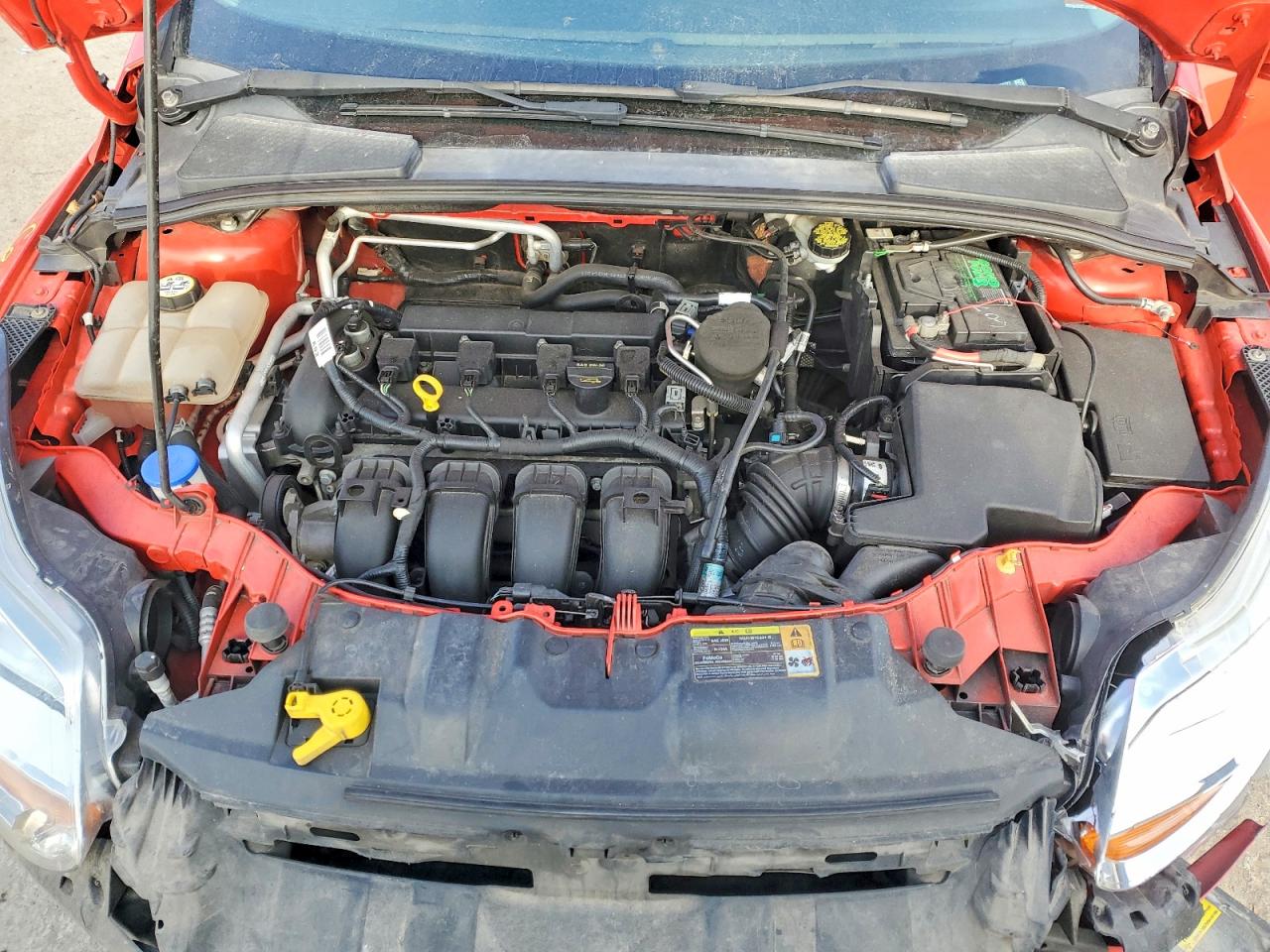 2012 Ford Focus Sel Red vin: 1FAHP3H20CL339727