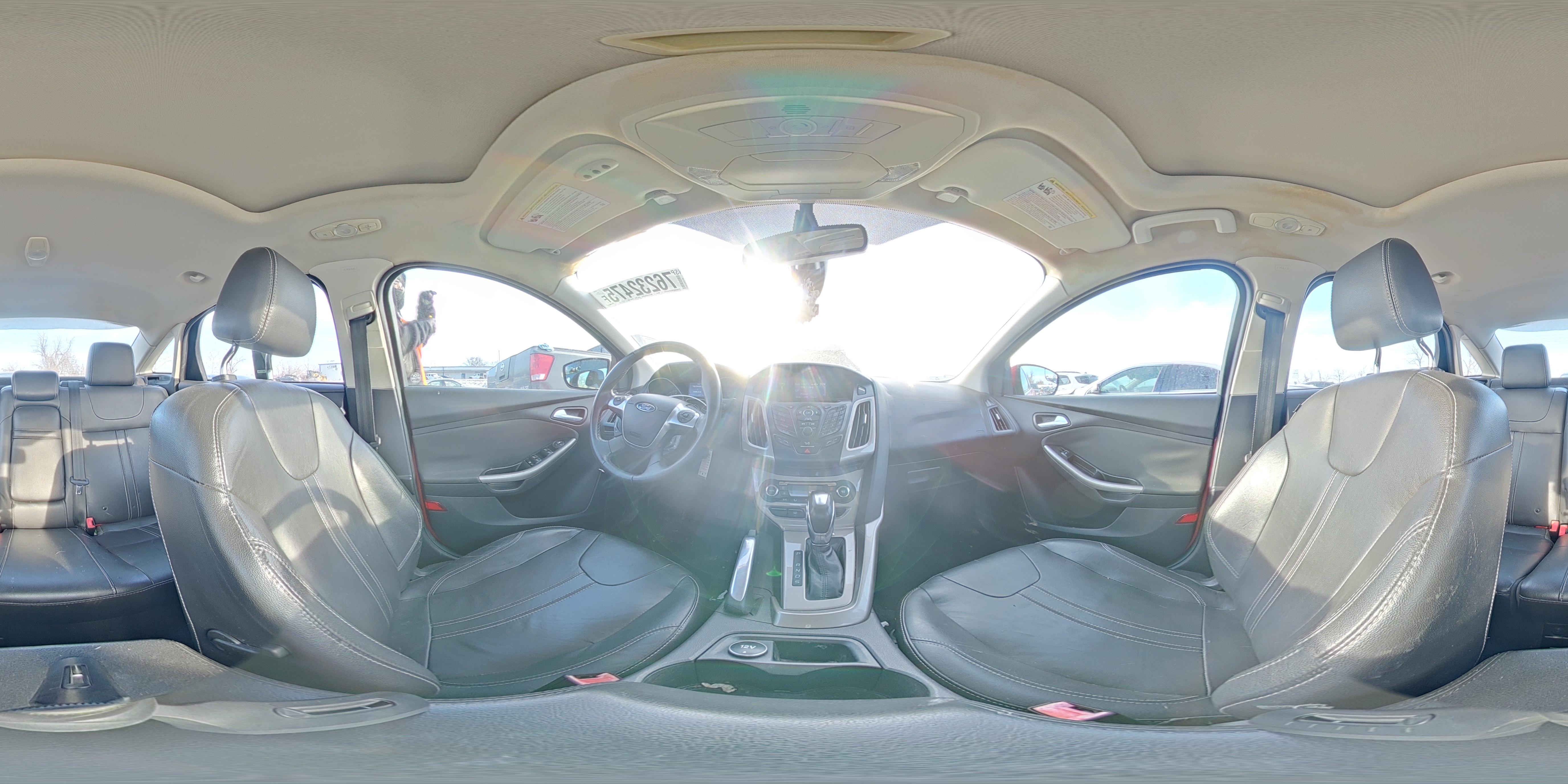 2012 Ford Focus Sel Red vin: 1FAHP3H20CL339727
