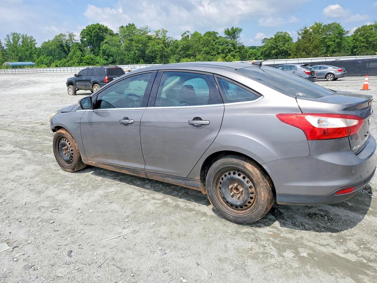 2012 Ford Focus Sel Gray vin: 1FAHP3H20CL341929