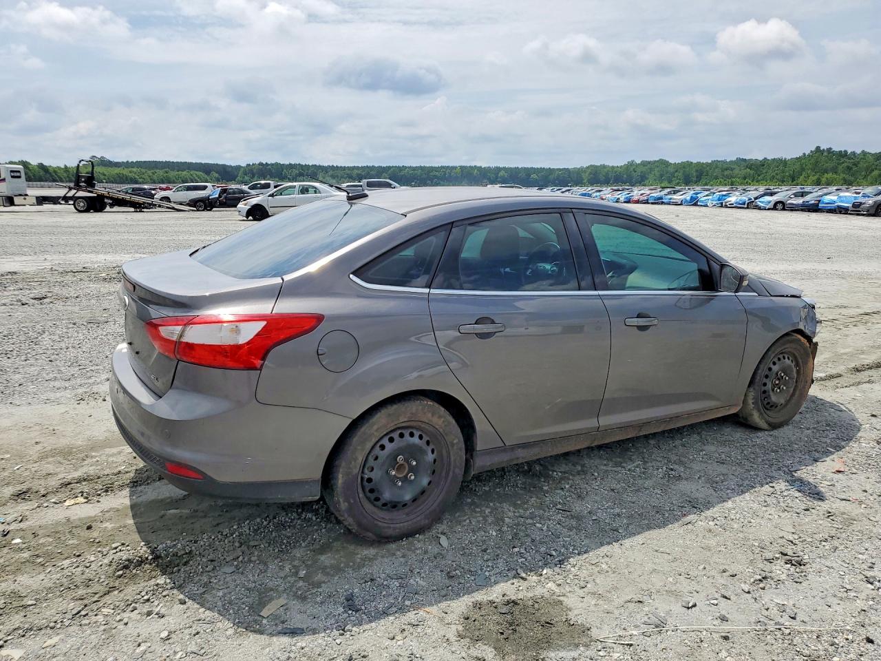 2012 Ford Focus Sel Gray vin: 1FAHP3H20CL341929