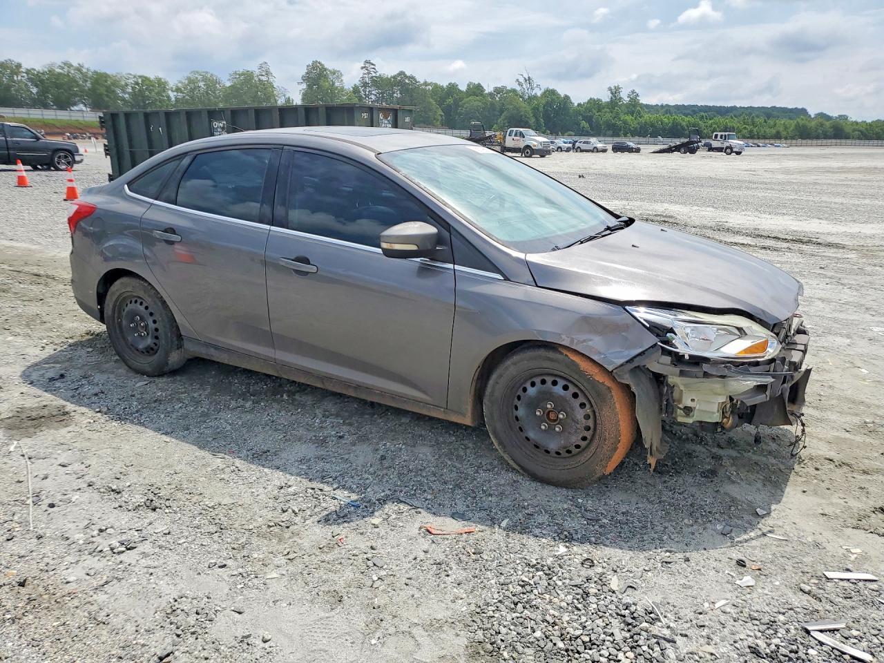 2012 Ford Focus Sel Gray vin: 1FAHP3H20CL341929