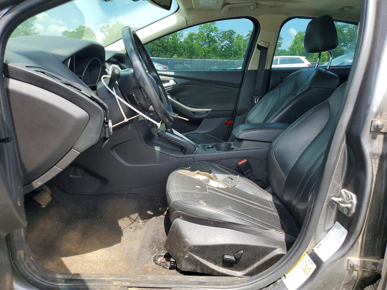 2012 Ford Focus Sel Gray vin: 1FAHP3H20CL341929