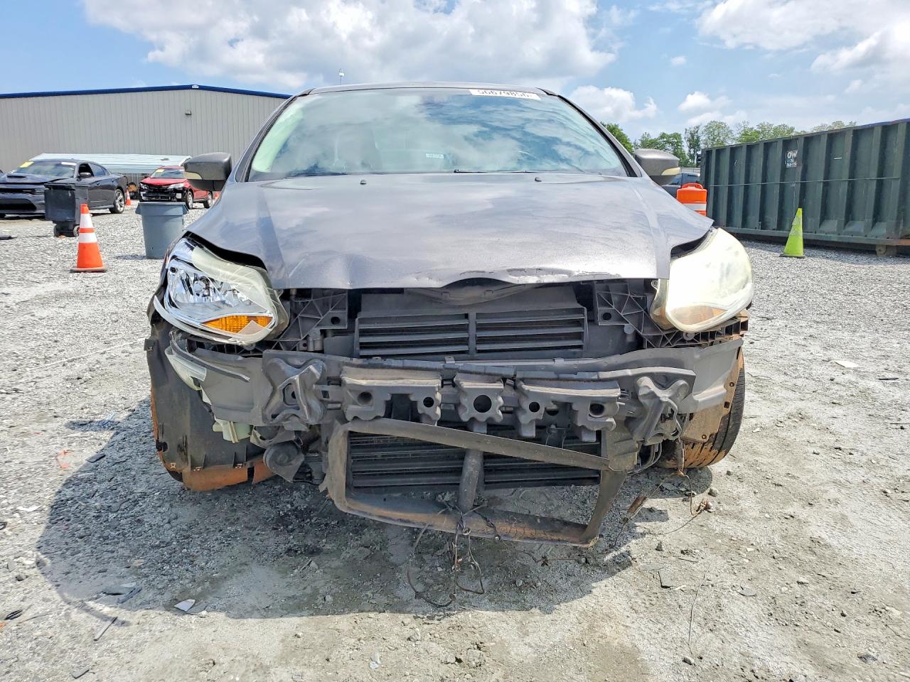 2012 Ford Focus Sel Gray vin: 1FAHP3H20CL341929