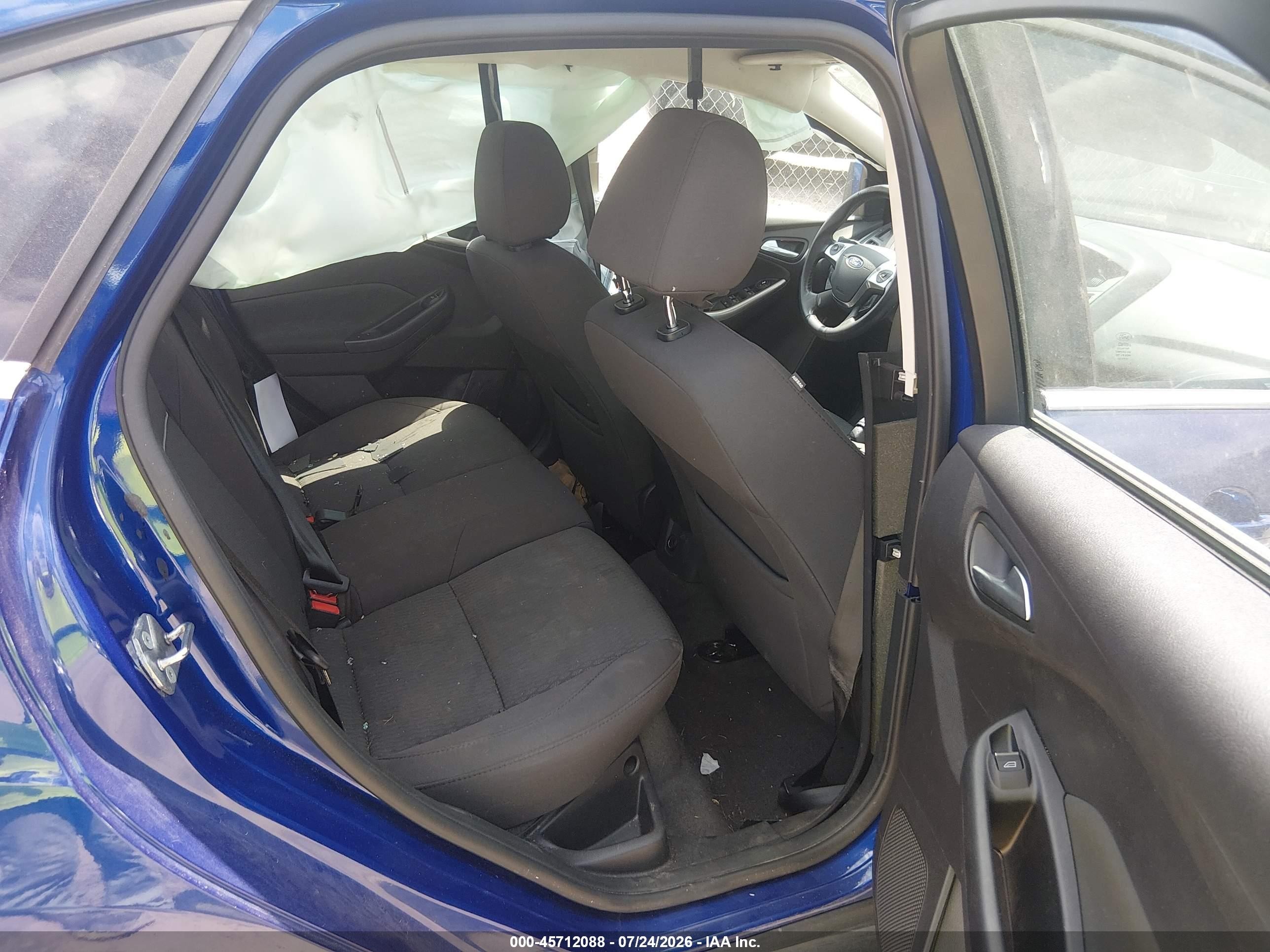 2012 Ford Focus Sel Синий vin: 1FAHP3H20CL474030