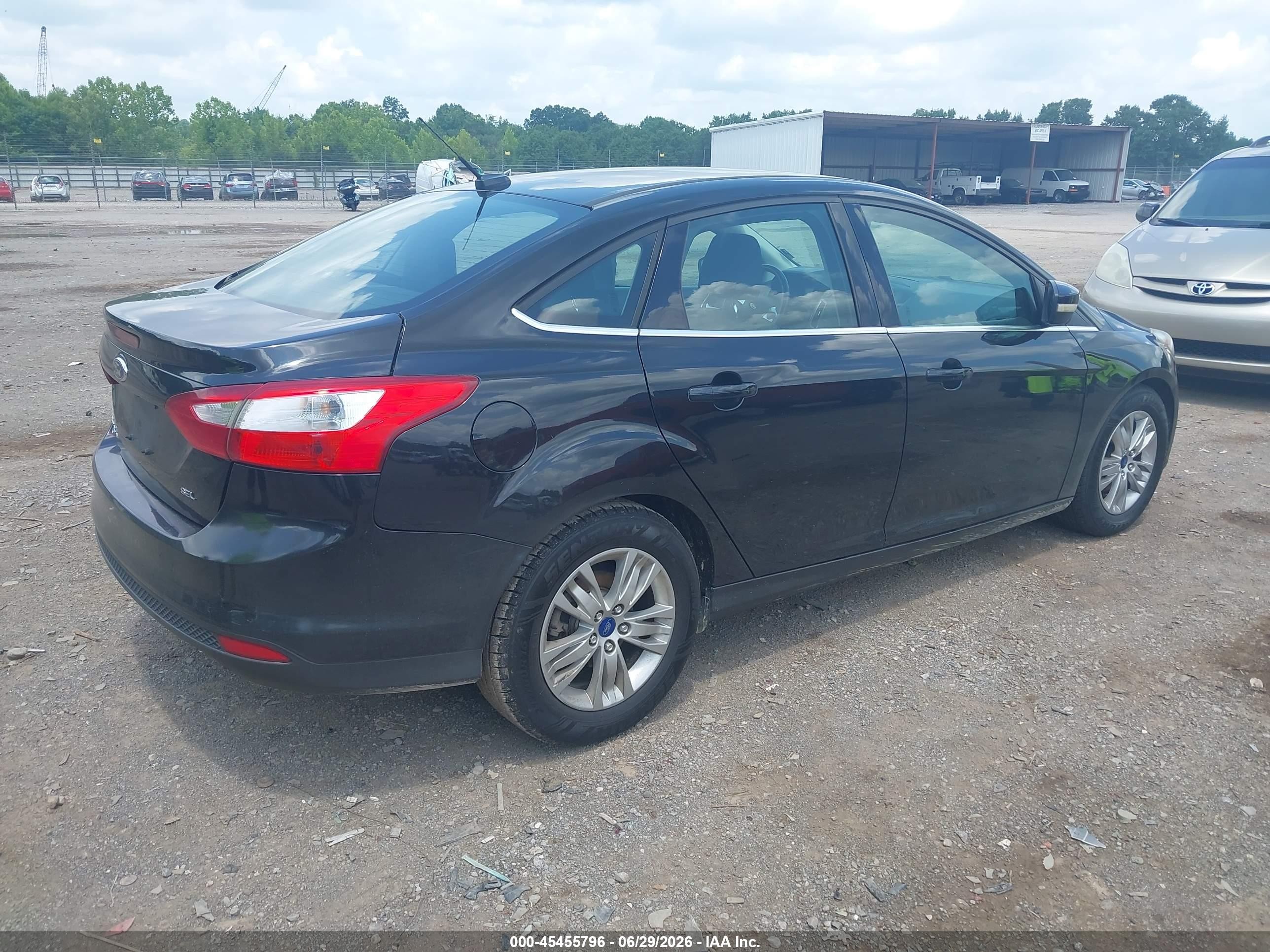 2012 Ford Focus Sel Black vin: 1FAHP3H21CL131632
