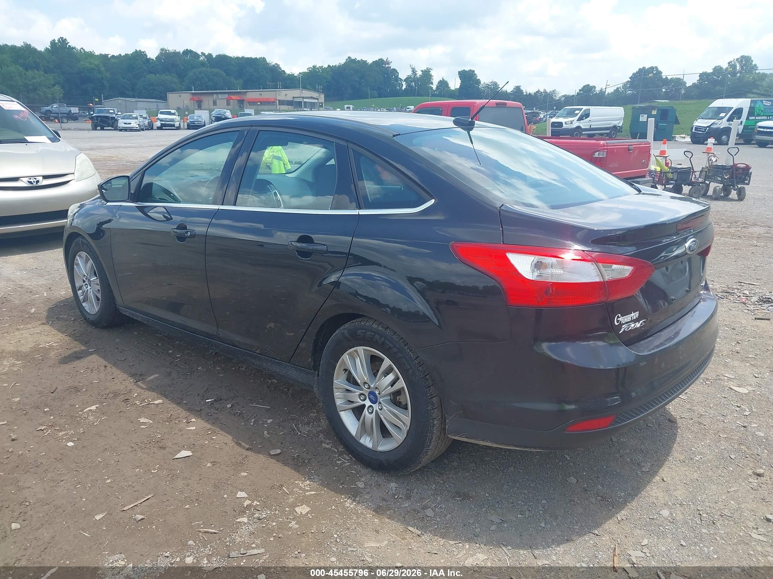 2012 Ford Focus Sel Black vin: 1FAHP3H21CL131632