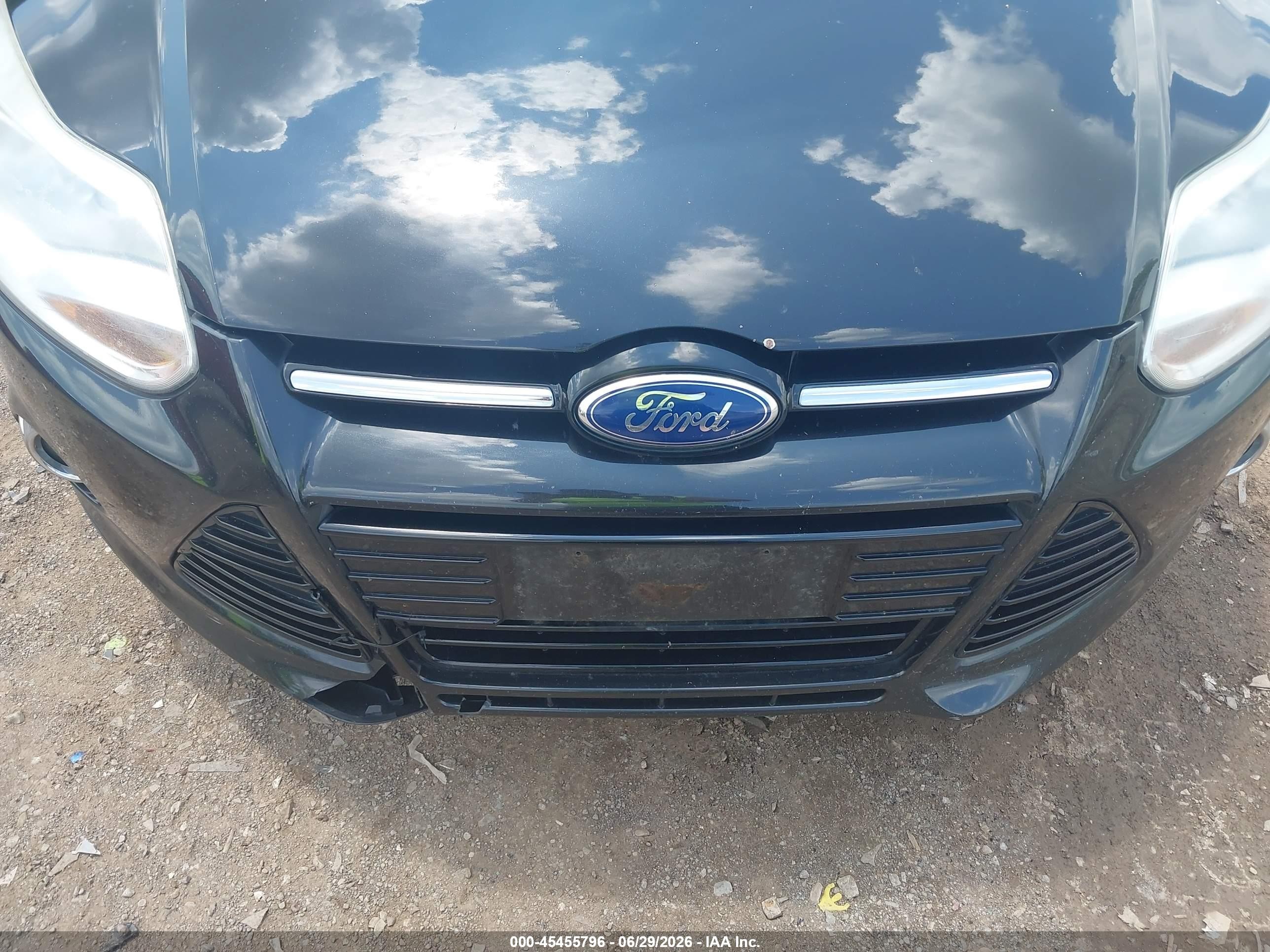 2012 Ford Focus Sel Black vin: 1FAHP3H21CL131632