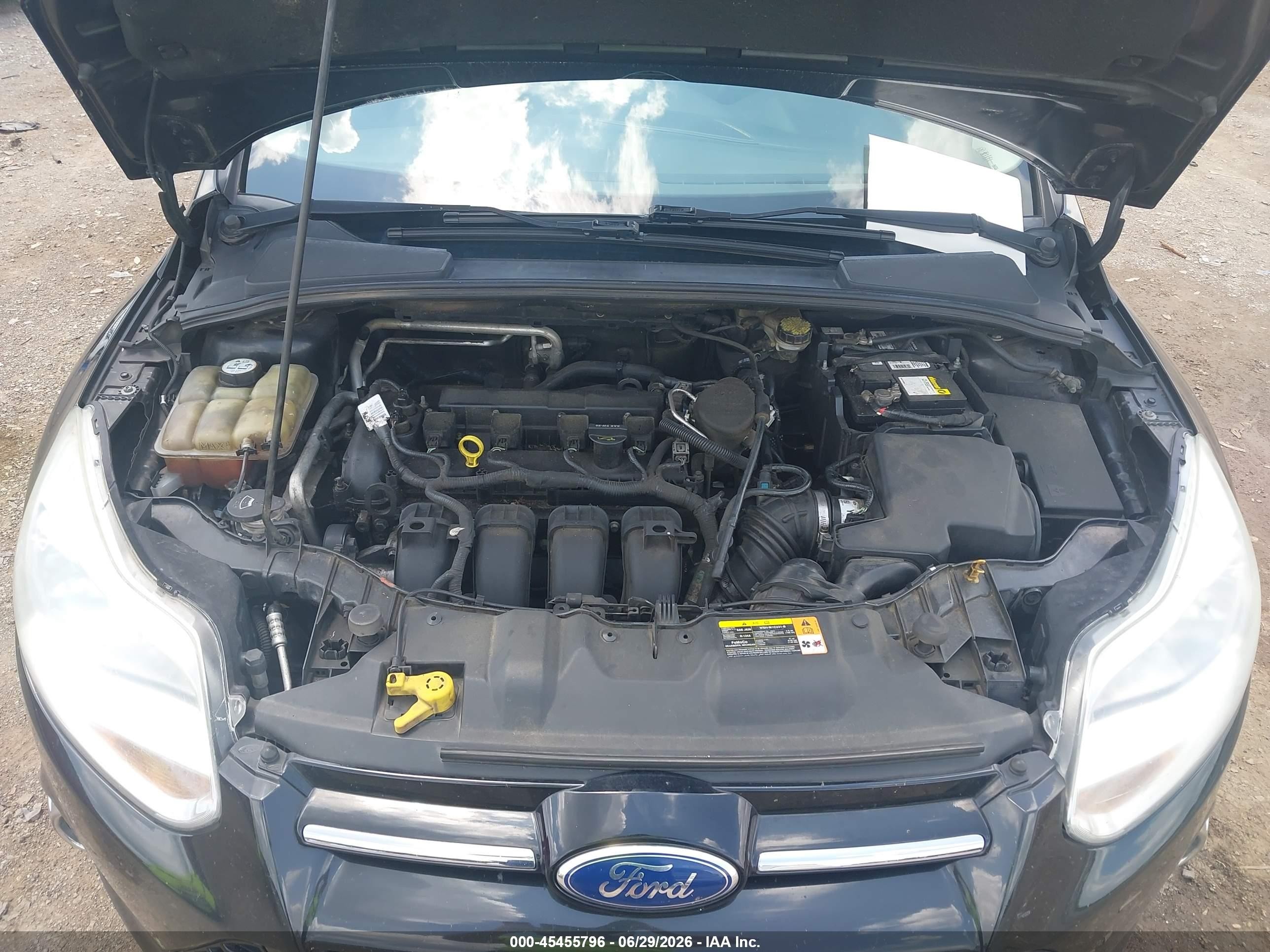 2012 Ford Focus Sel Black vin: 1FAHP3H21CL131632