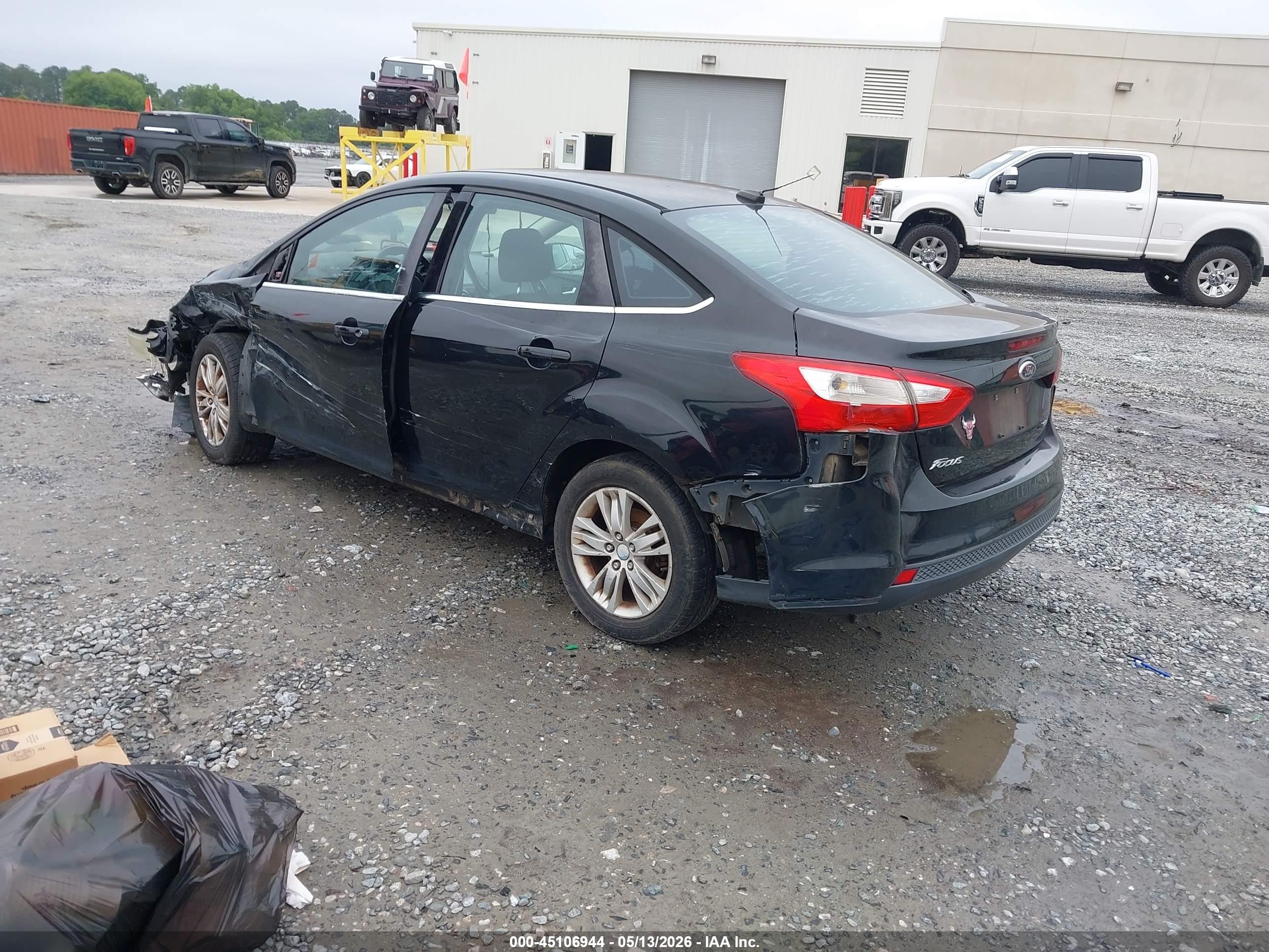 2012 Ford Focus Sel Black vin: 1FAHP3H21CL247655