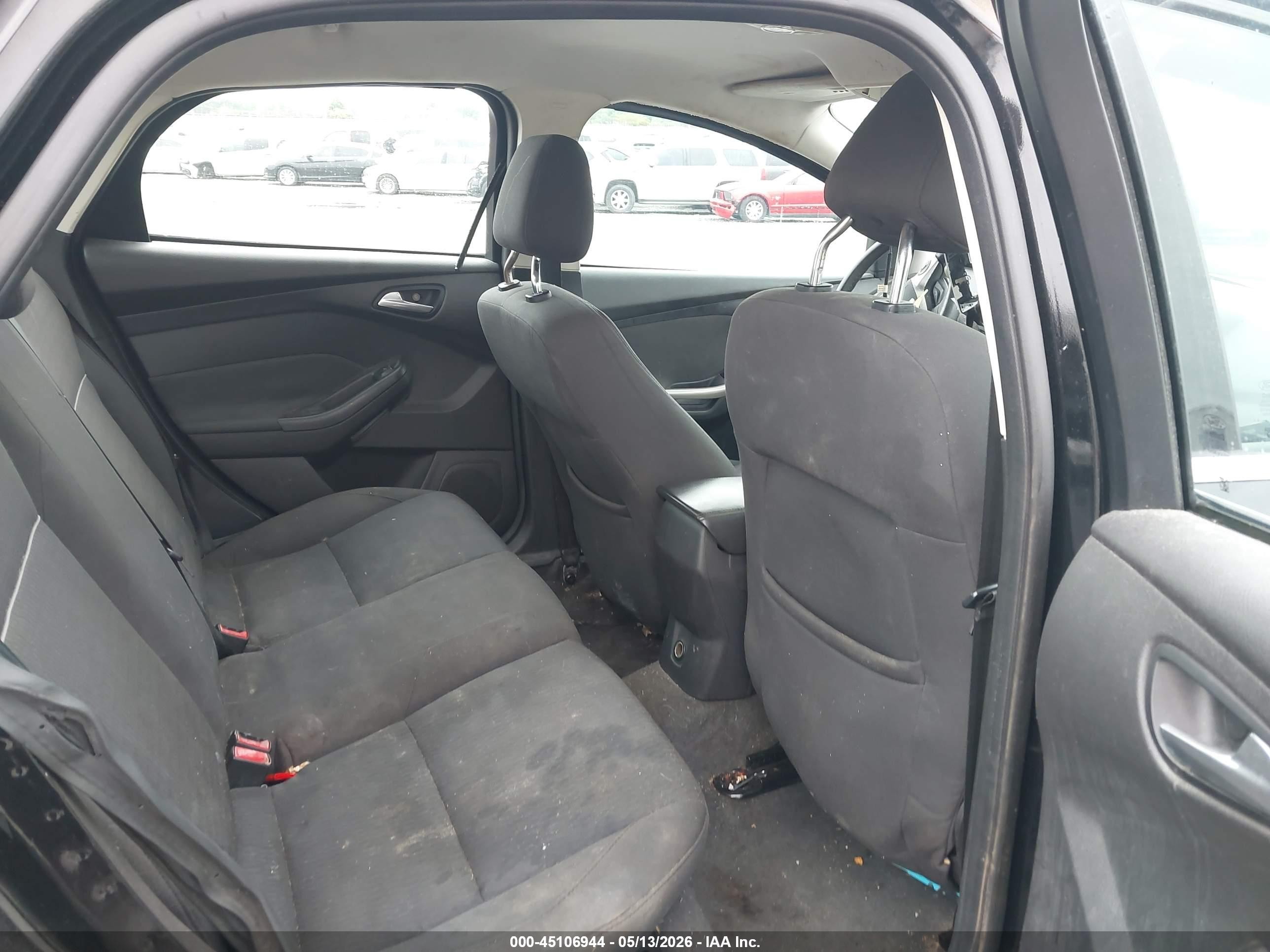 2012 Ford Focus Sel Black vin: 1FAHP3H21CL247655