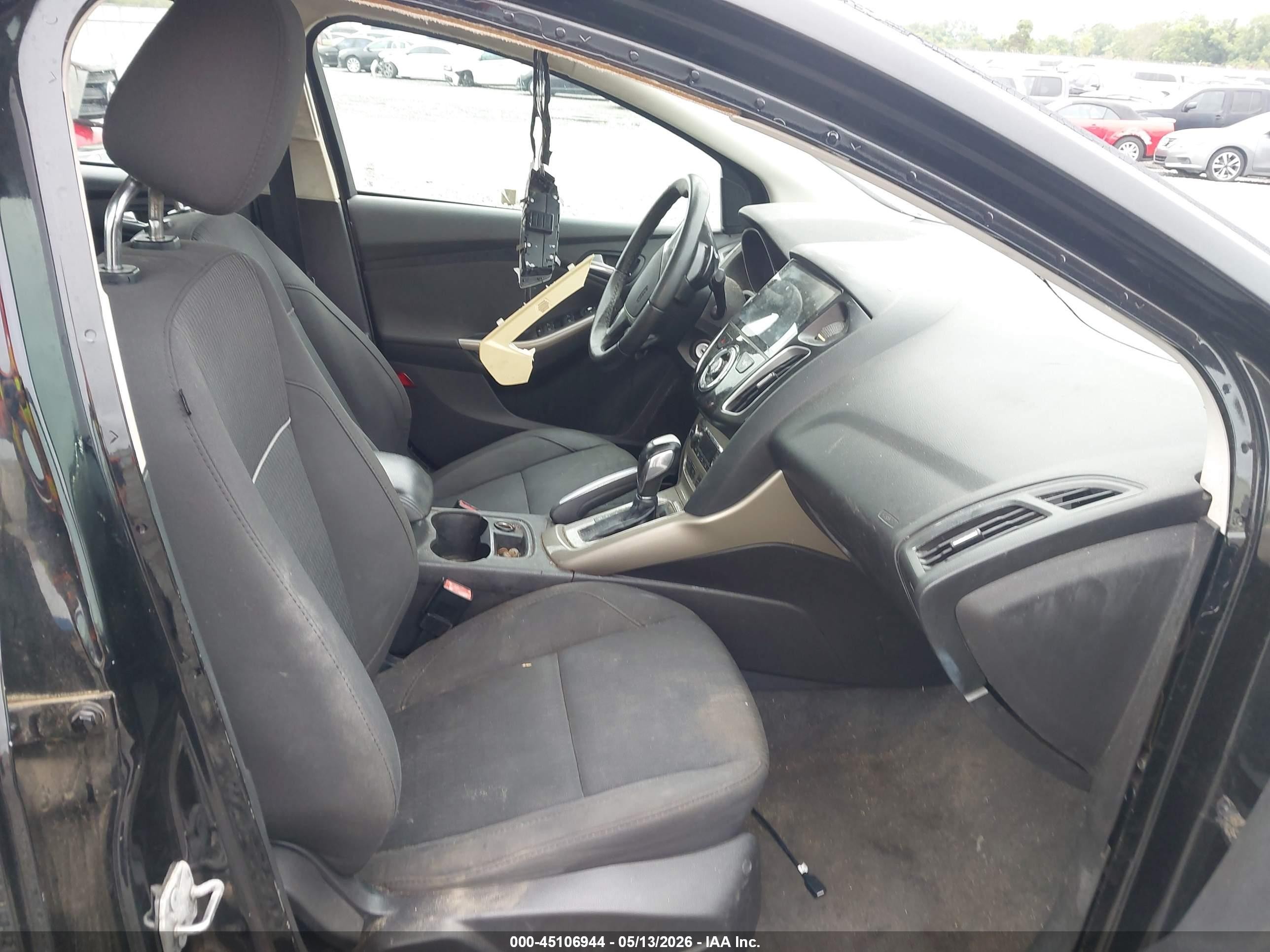 2012 Ford Focus Sel Black vin: 1FAHP3H21CL247655
