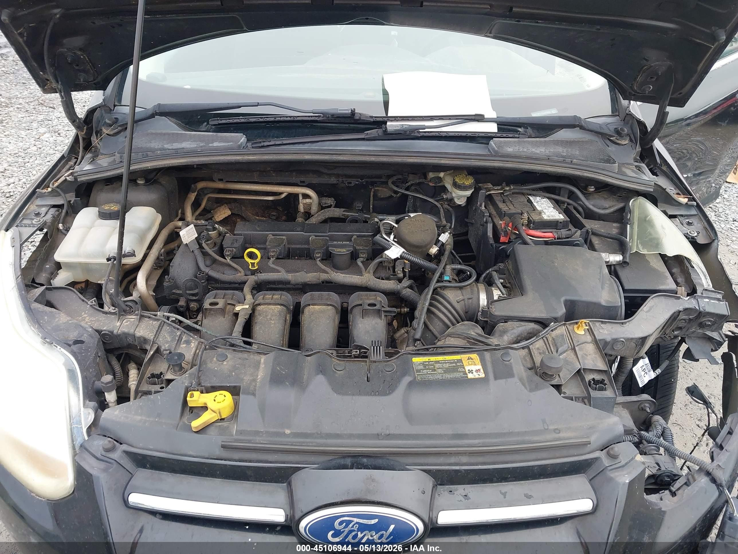 2012 Ford Focus Sel Black vin: 1FAHP3H21CL247655