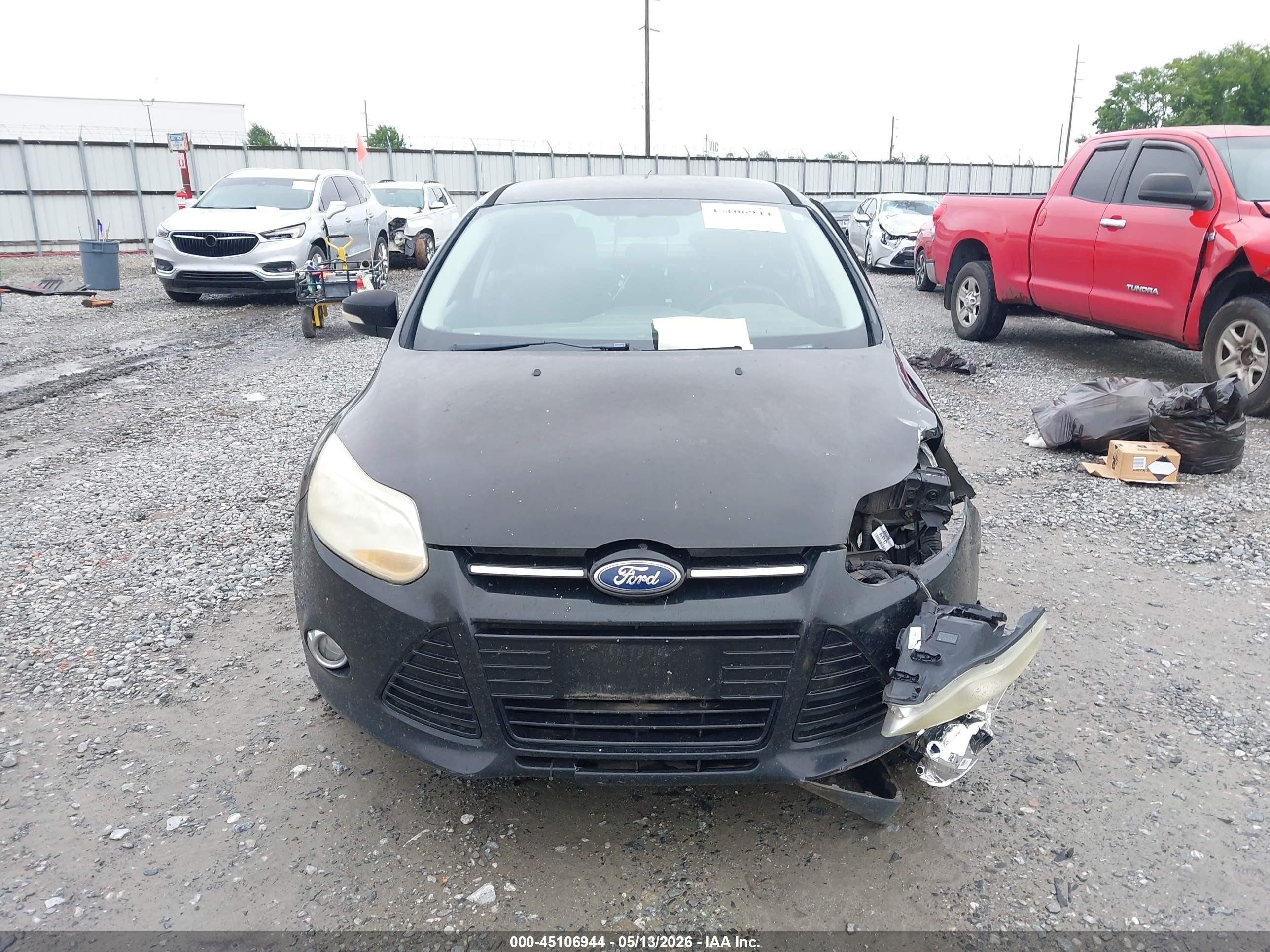 2012 Ford Focus Sel Black vin: 1FAHP3H21CL247655