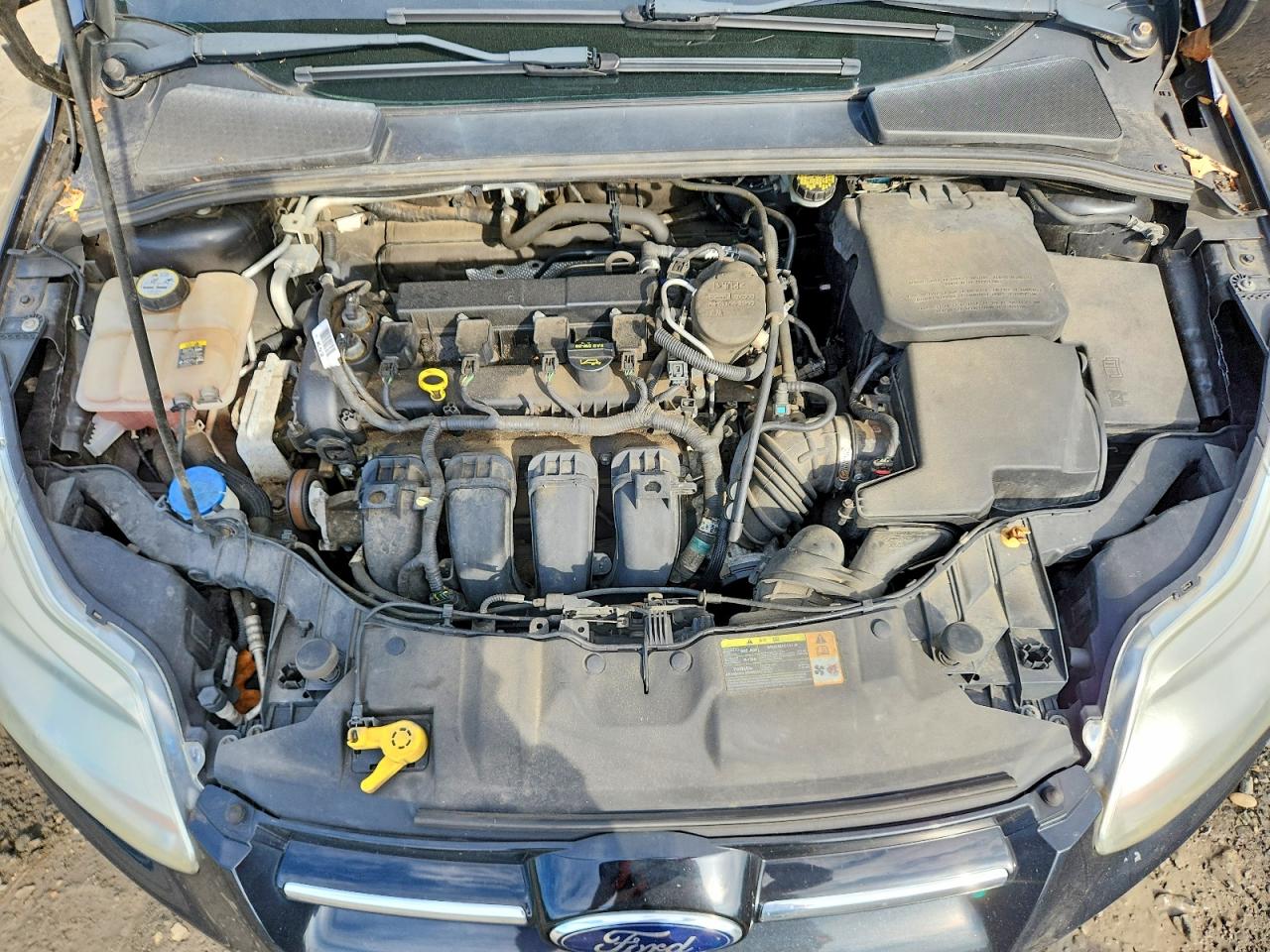 2012 Ford Focus Sel Black vin: 1FAHP3H21CL413933