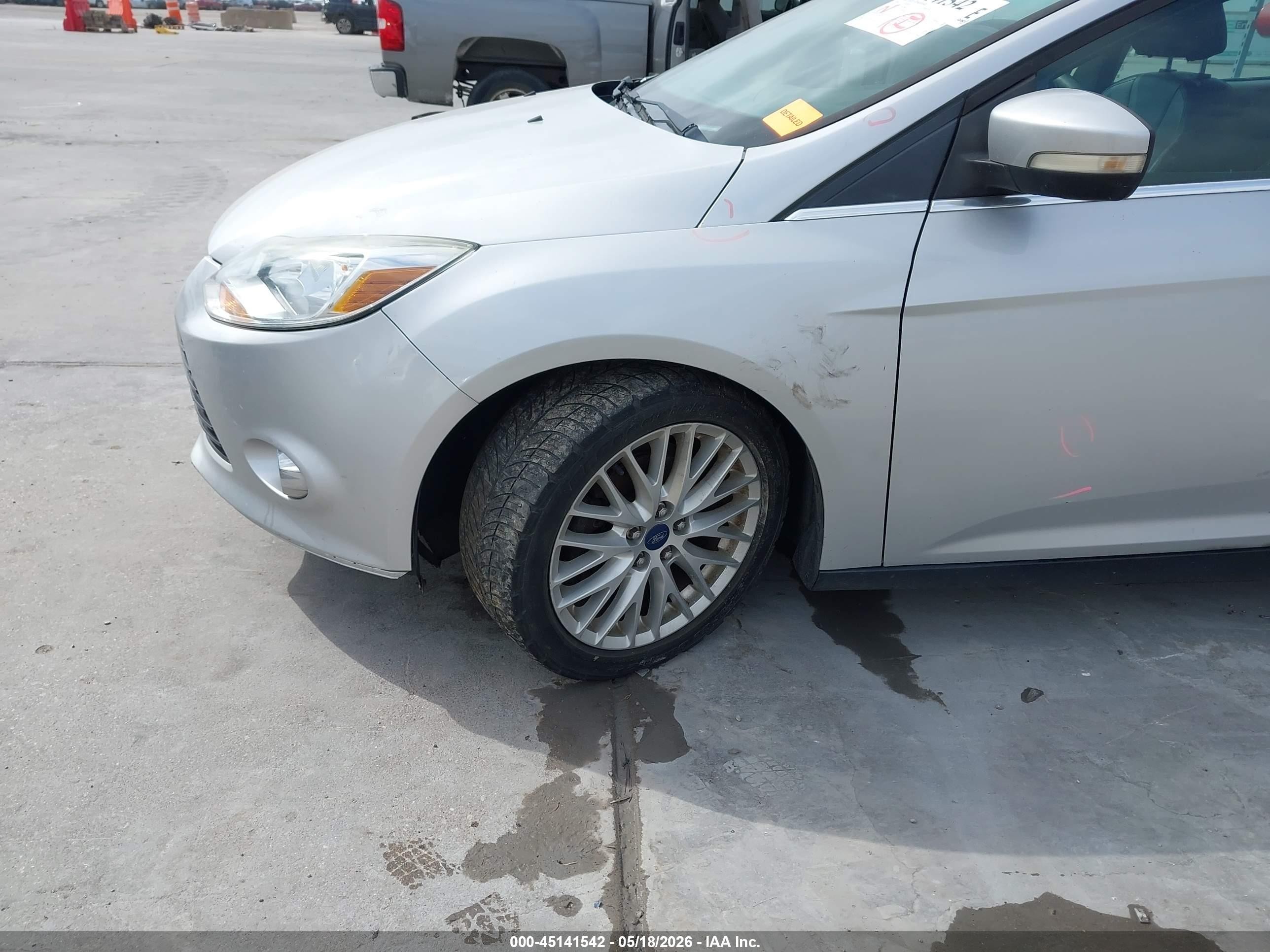 2012 Ford Focus Sel Silver vin: 1FAHP3H21CL420882