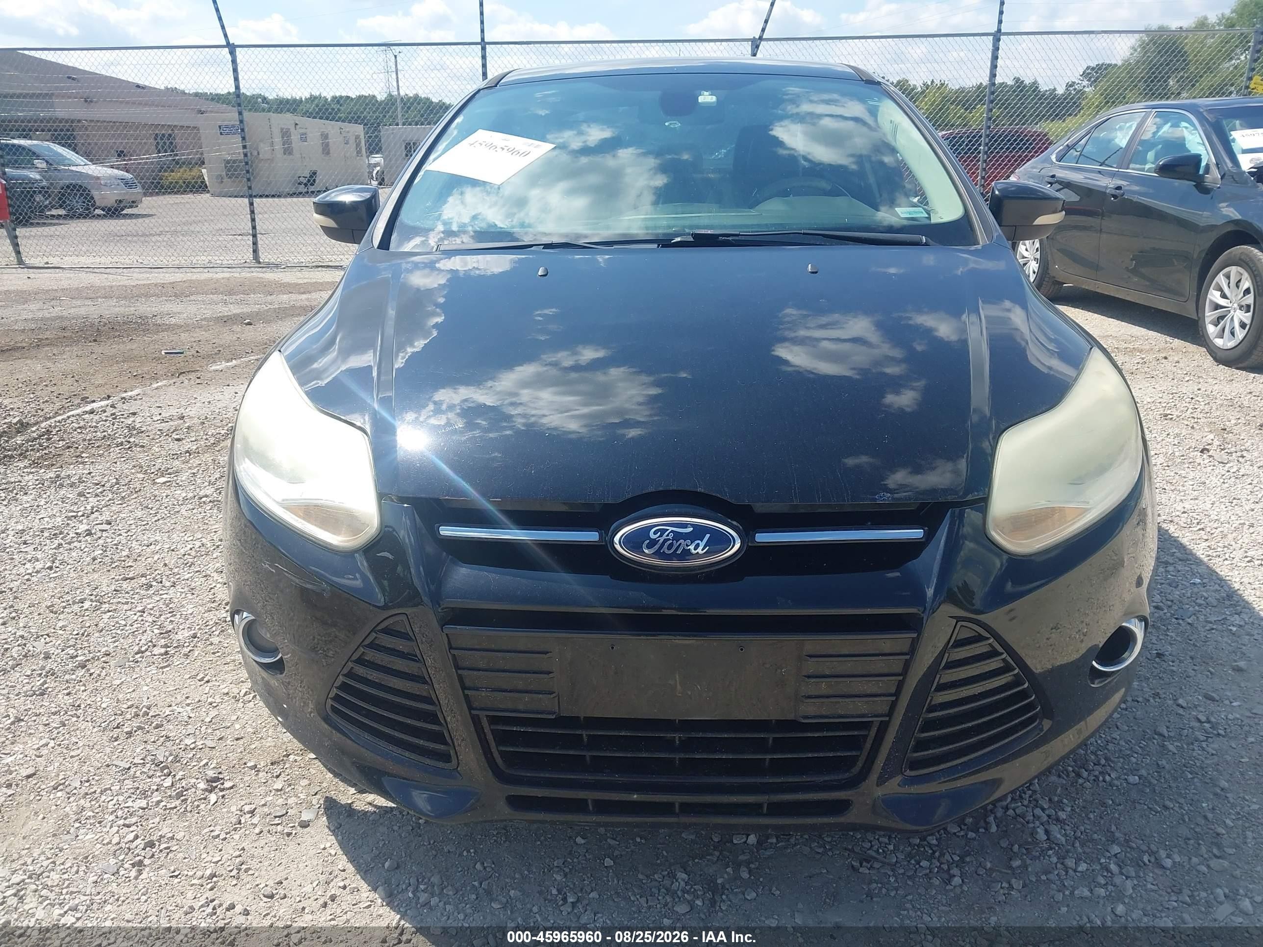 2012 Ford Focus Sel Black vin: 1FAHP3H22CL213868
