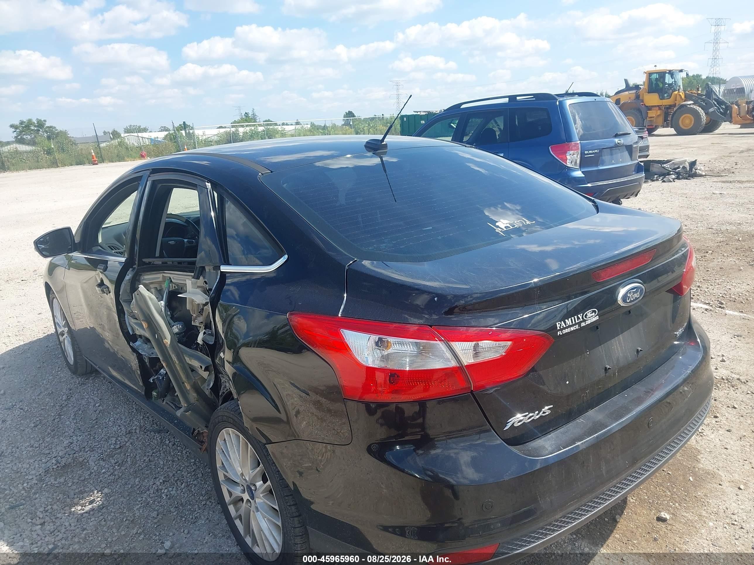 2012 Ford Focus Sel Black vin: 1FAHP3H22CL213868