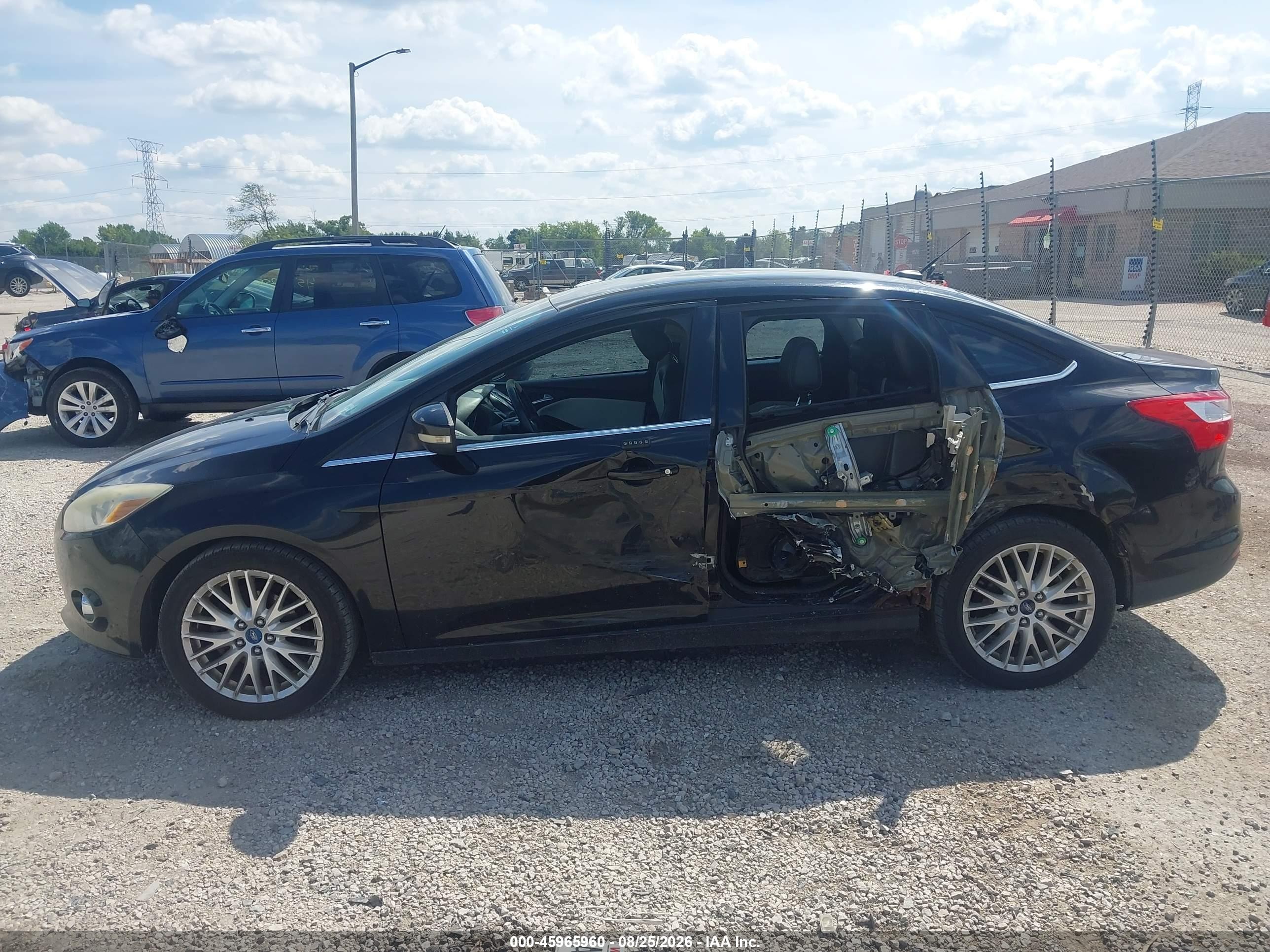 2012 Ford Focus Sel Black vin: 1FAHP3H22CL213868