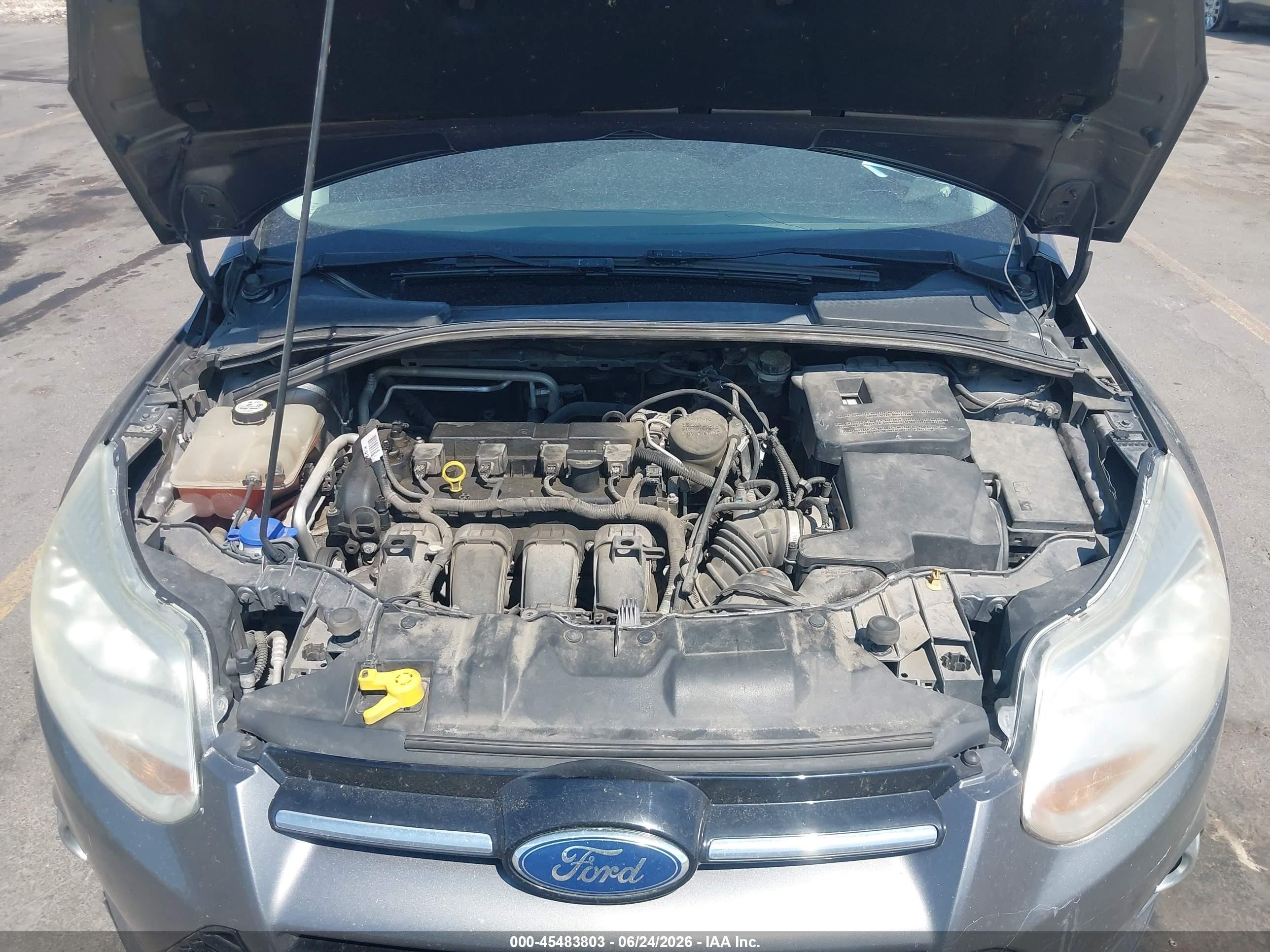 2012 Ford Focus Sel Gray vin: 1FAHP3H22CL236244