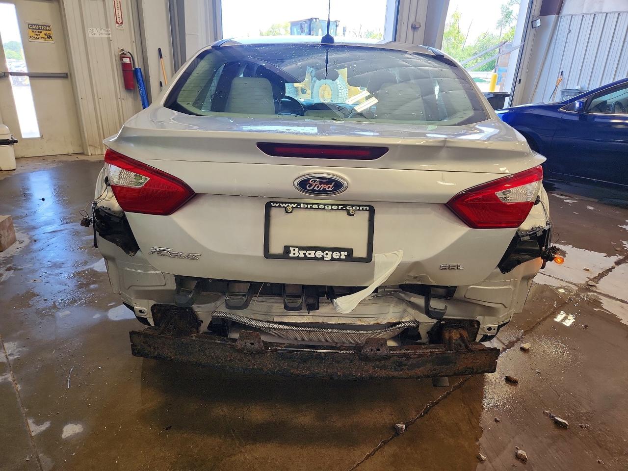 2012 Ford Focus Sel Silver vin: 1FAHP3H22CL293902