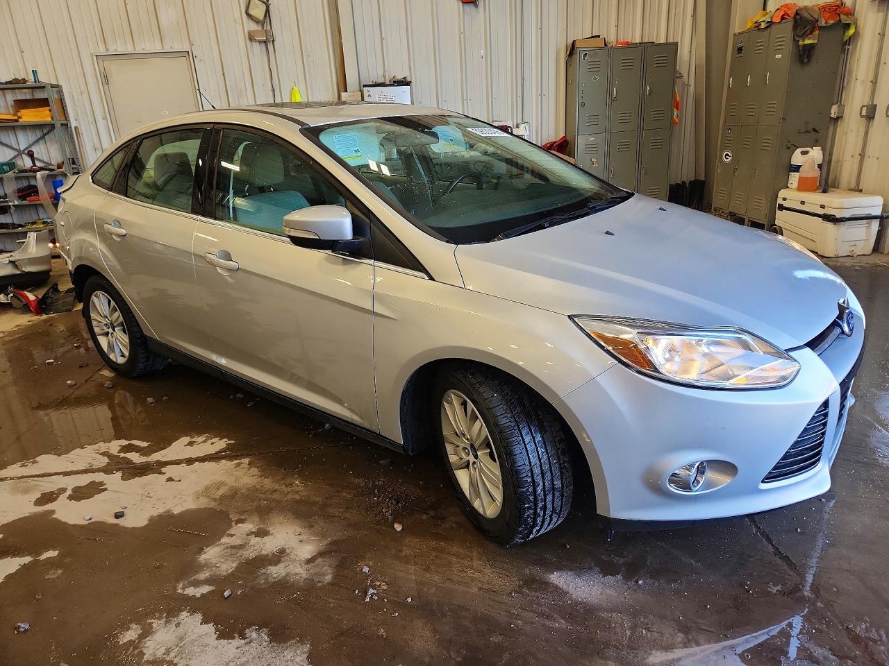 2012 Ford Focus Sel Silver vin: 1FAHP3H22CL293902