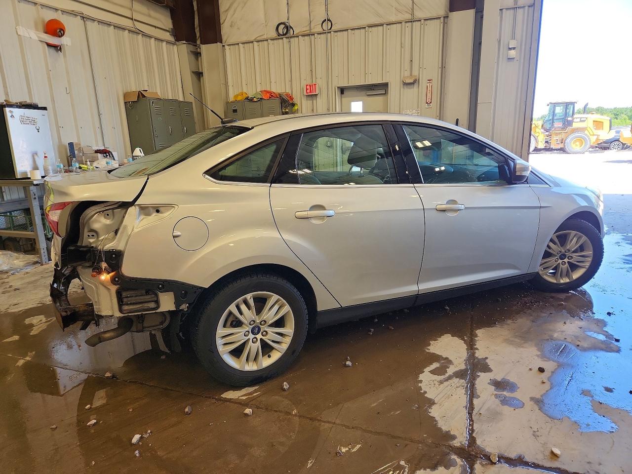 2012 Ford Focus Sel Silver vin: 1FAHP3H22CL293902