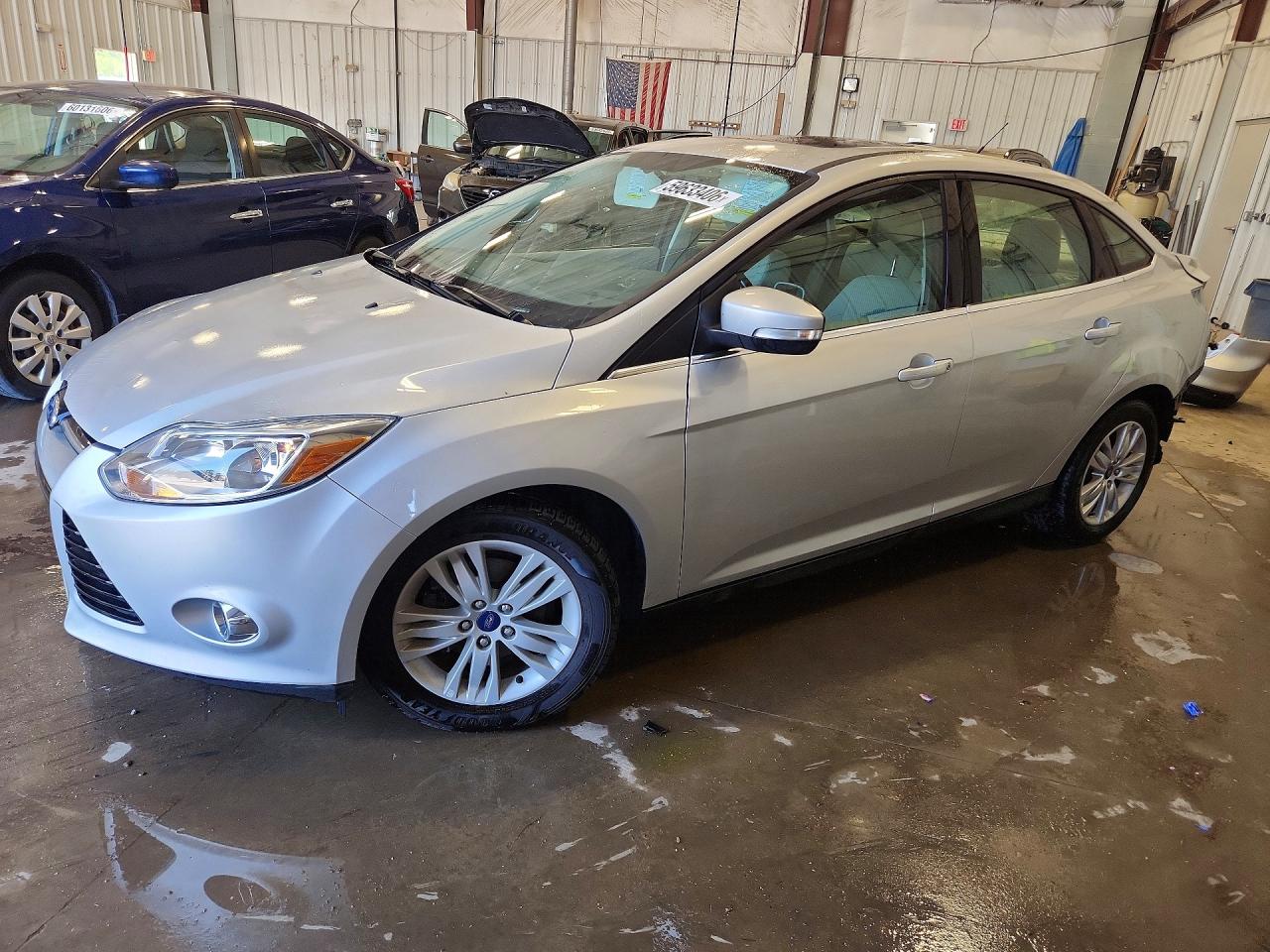 2012 Ford Focus Sel Silver vin: 1FAHP3H22CL293902