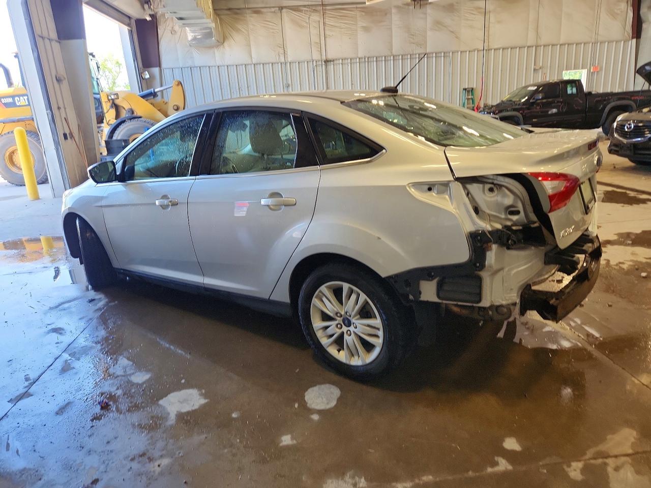 2012 Ford Focus Sel Silver vin: 1FAHP3H22CL293902
