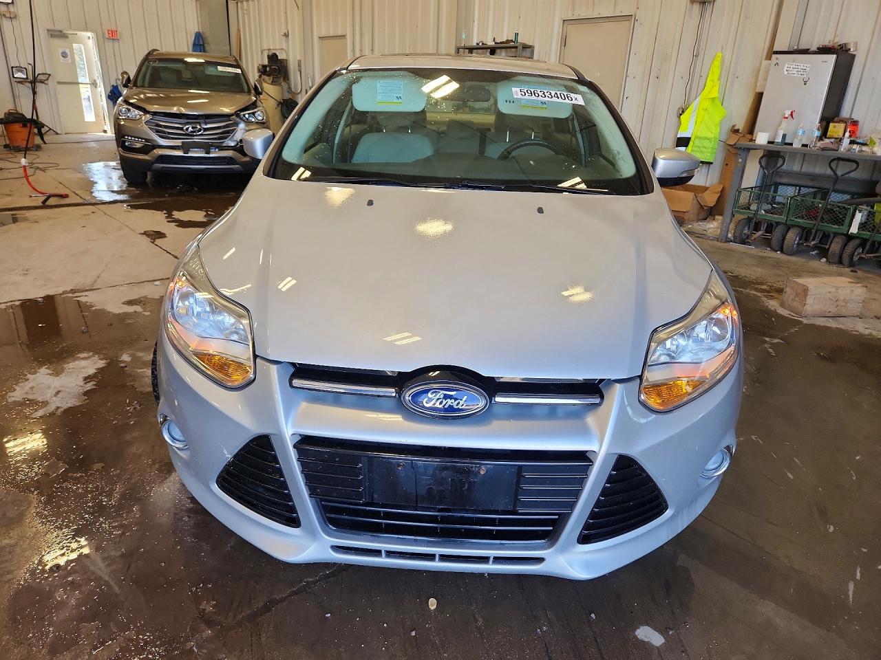 2012 Ford Focus Sel Silver vin: 1FAHP3H22CL293902
