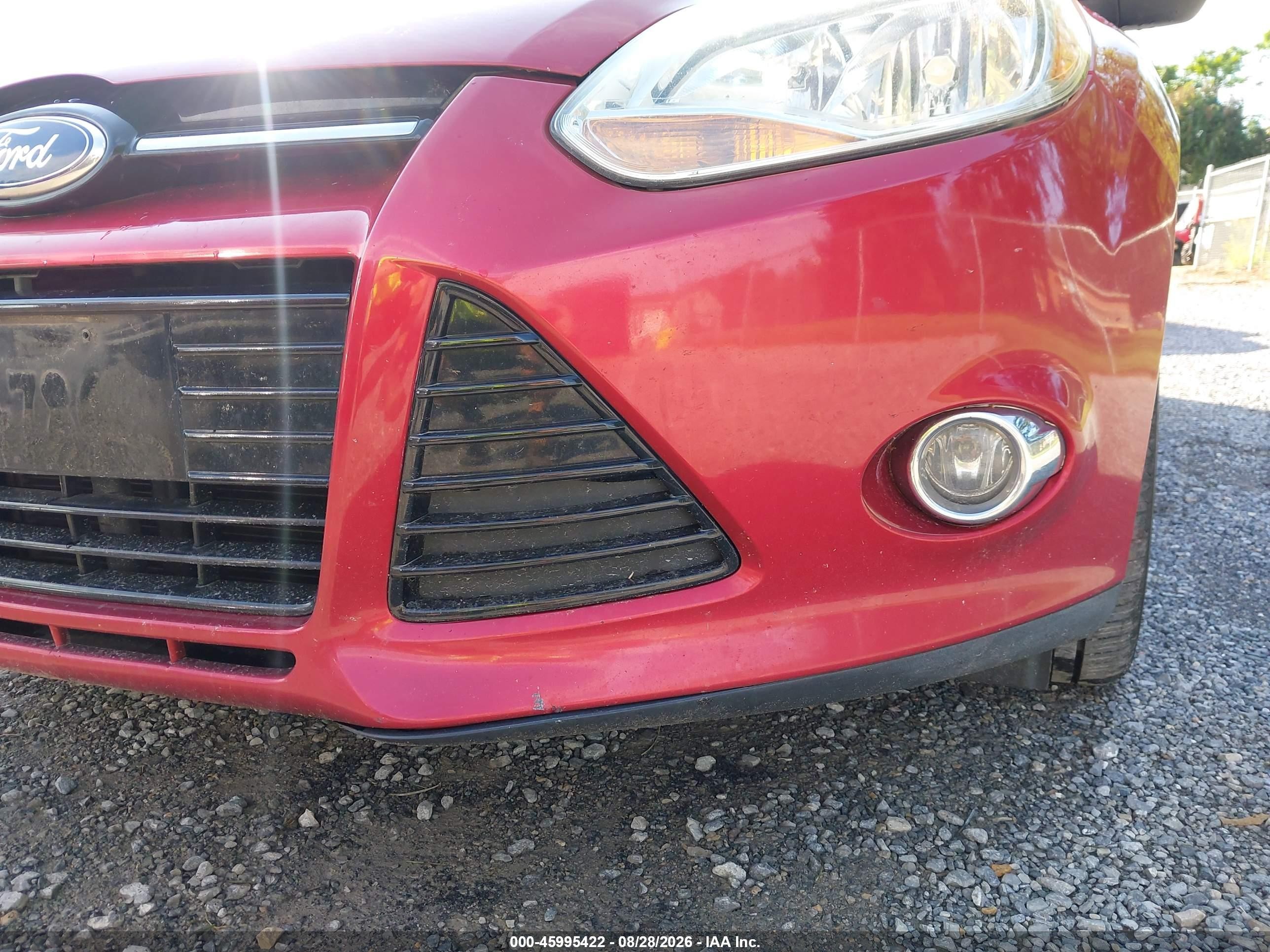 2012 Ford Focus Sel Red vin: 1FAHP3H22CL298758