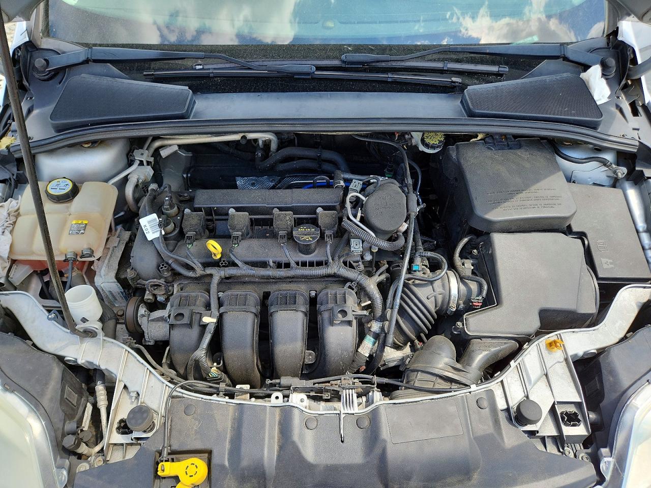 2012 Ford Focus Sel Silver vin: 1FAHP3H22CL381395