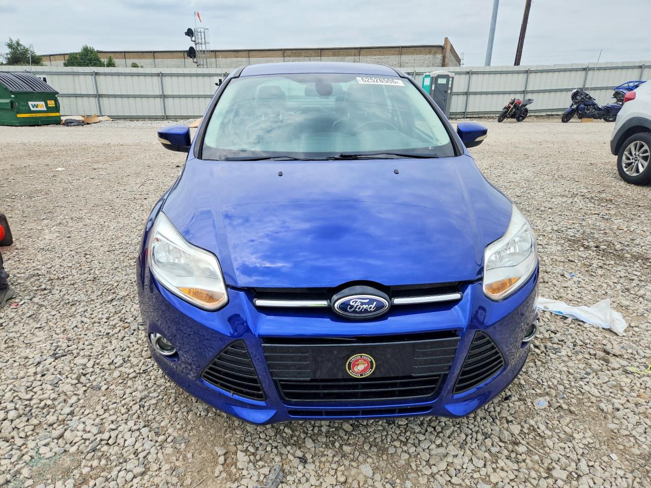 2012 Ford Focus Sel Blue vin: 1FAHP3H22CL395040