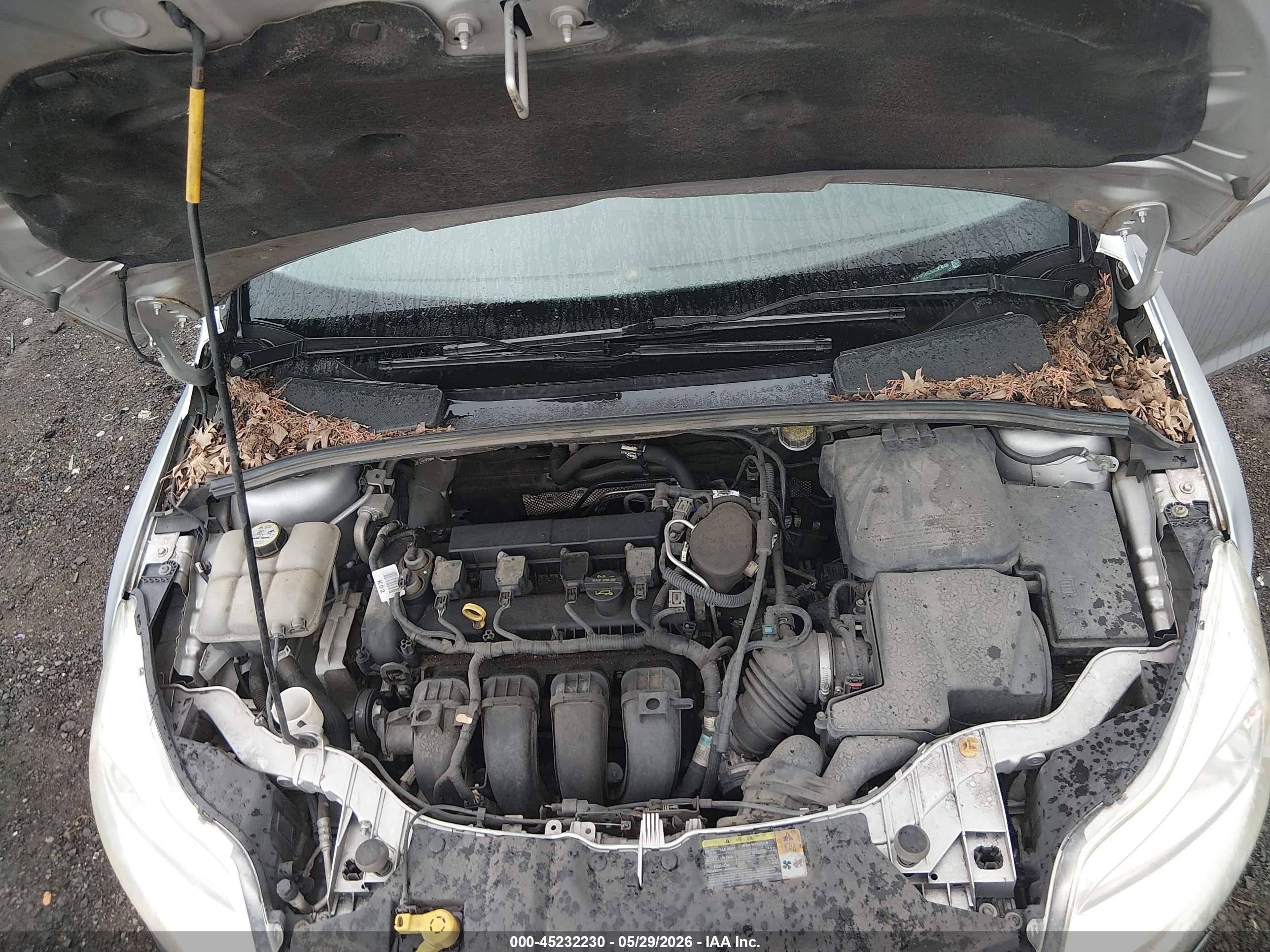 2012 Ford Focus Sel Gray vin: 1FAHP3H23CL387948