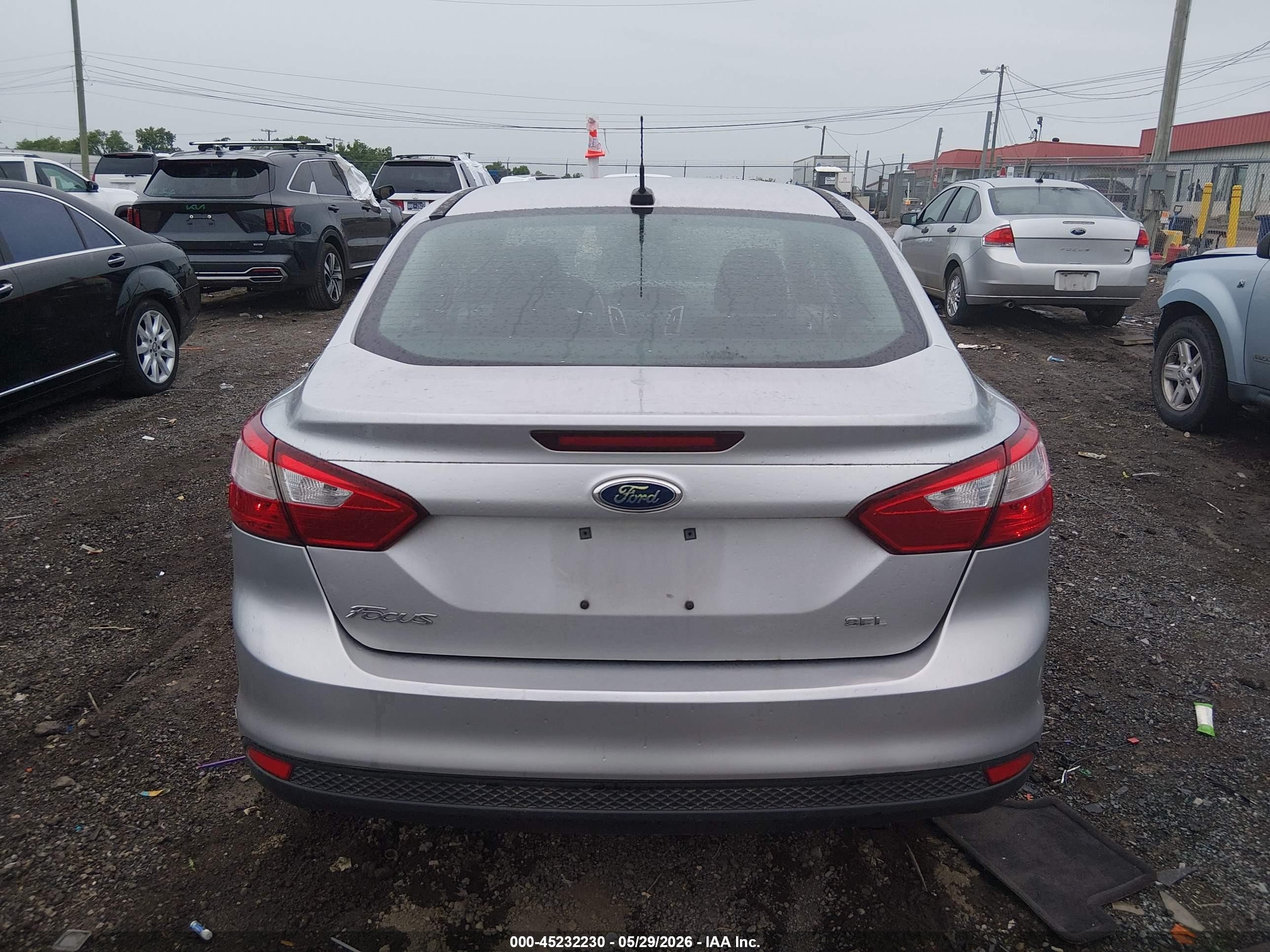 2012 Ford Focus Sel Gray vin: 1FAHP3H23CL387948